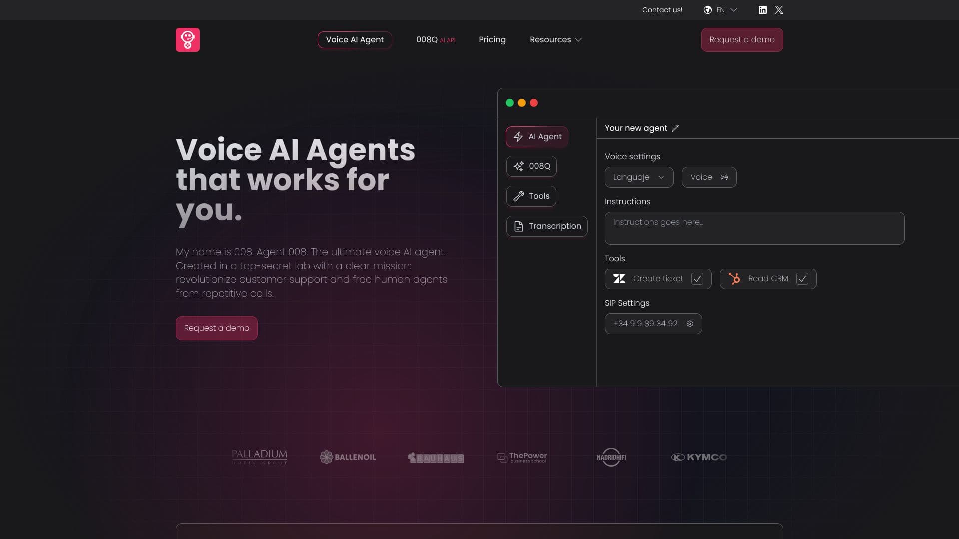 لقطة شاشة لـ 008 Agent