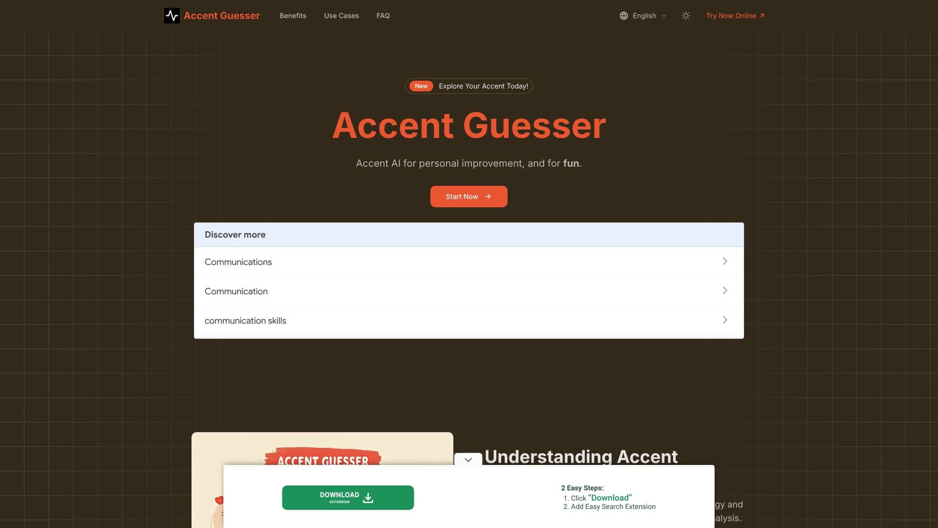 Accent Guesser screenshot