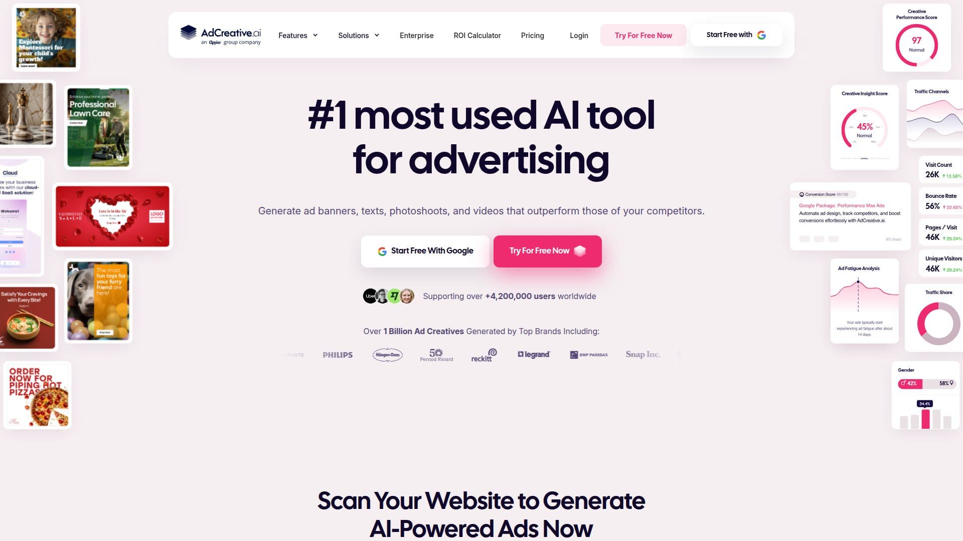 AdCreative.ai 스크린샷