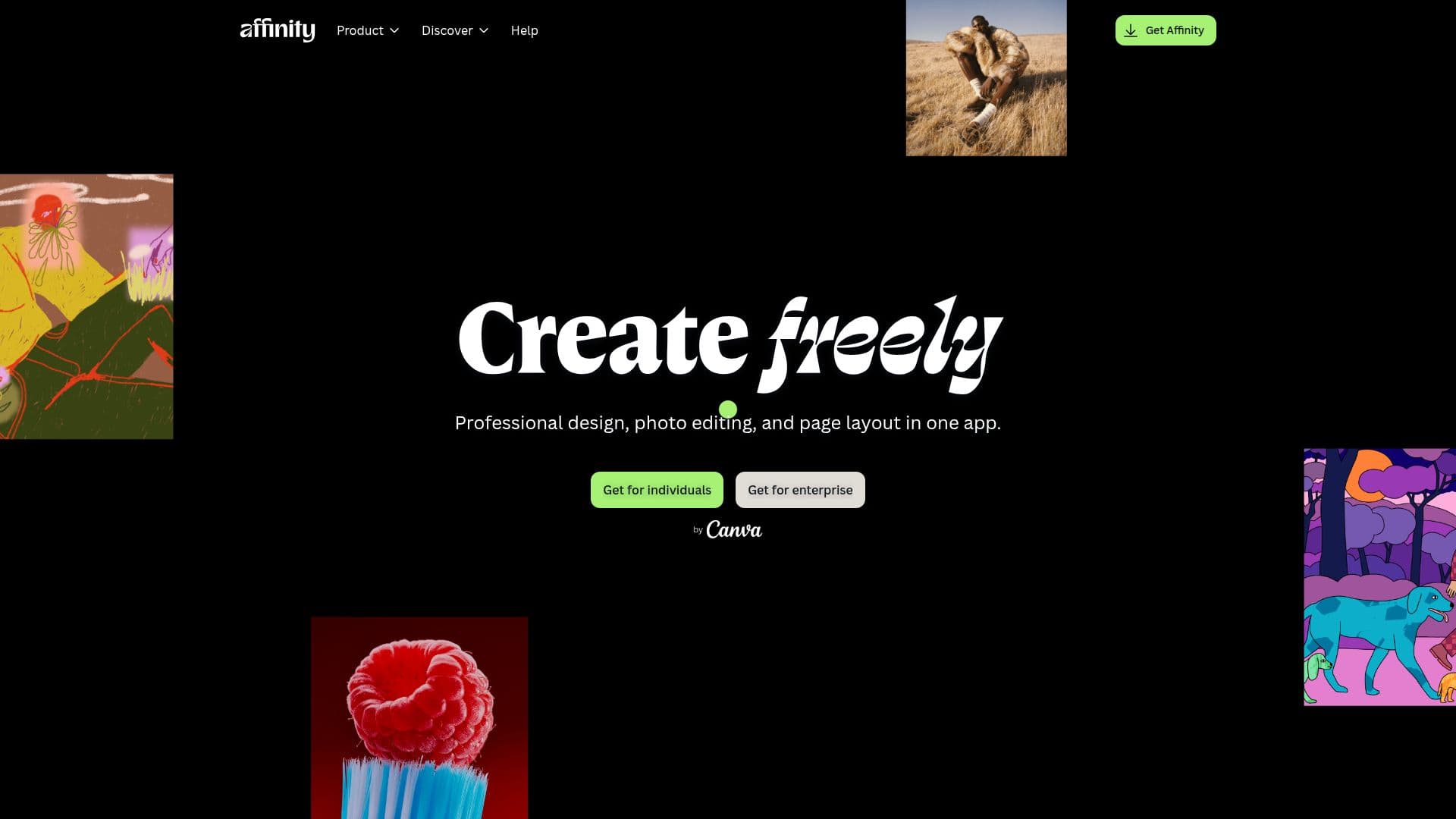 Affinity Creative Software screenshot