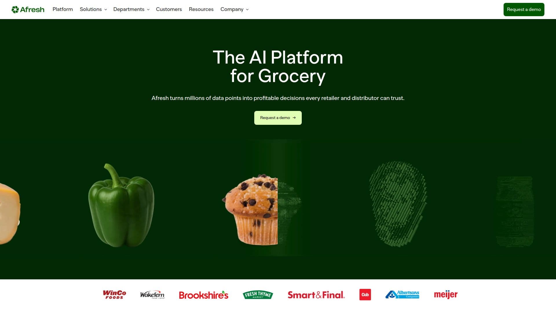 Afresh AI Platform screenshot