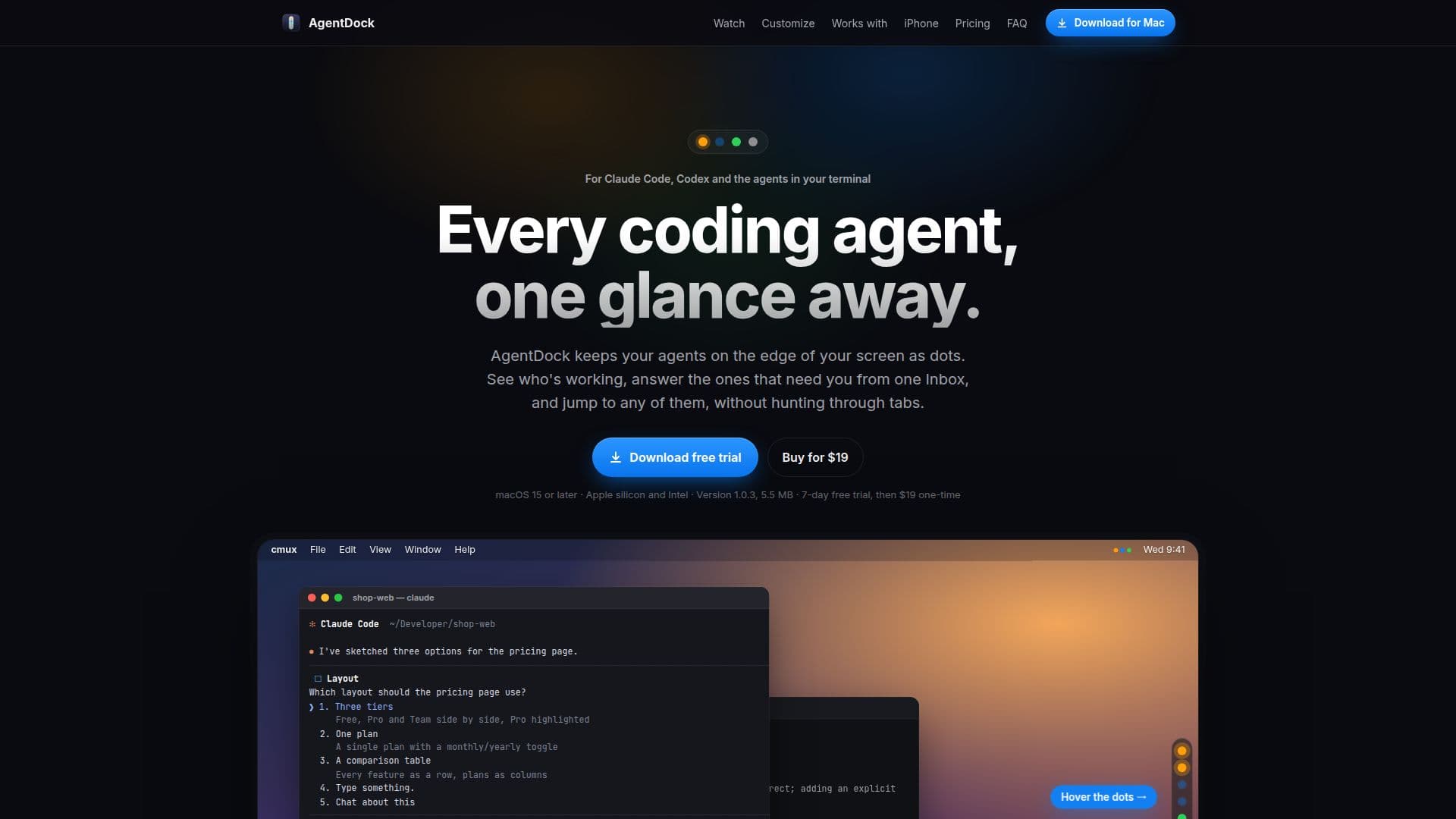 AgentDock screenshot