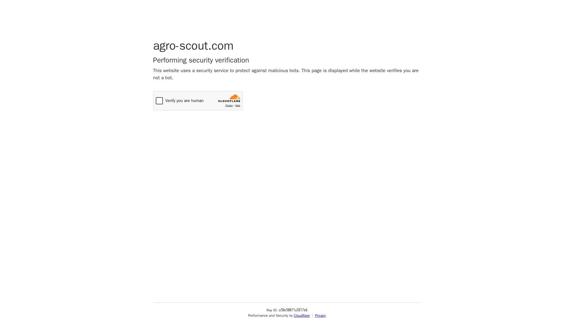 AgroScout AI Platform screenshot