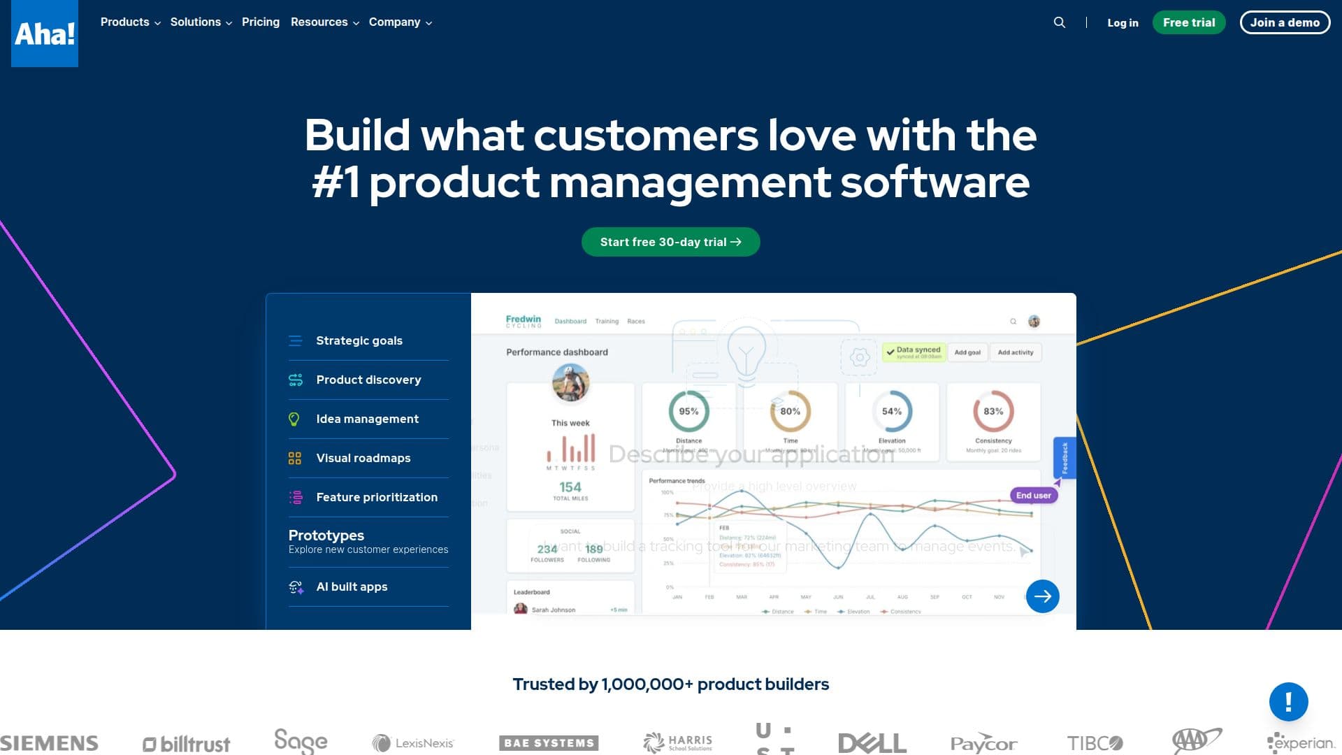 Aha! Product Management Software screenshot