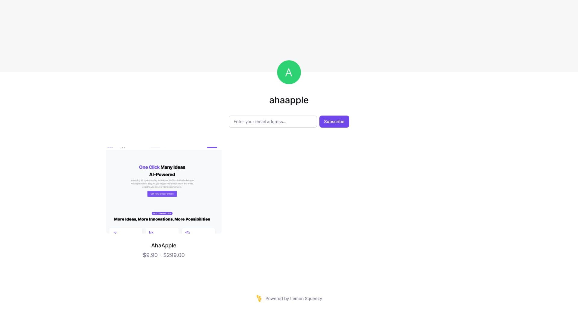 ahaapple 스크린샷