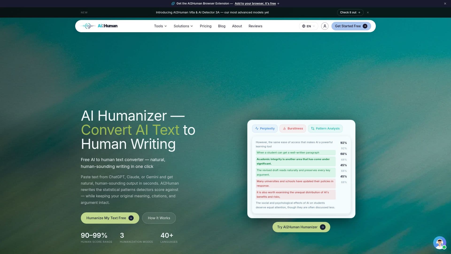 AI2Human screenshot