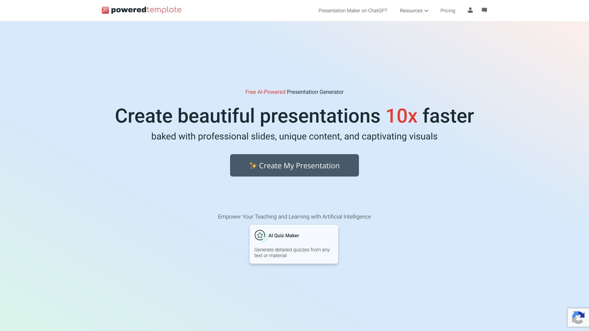 PoweredTemplate 스크린샷