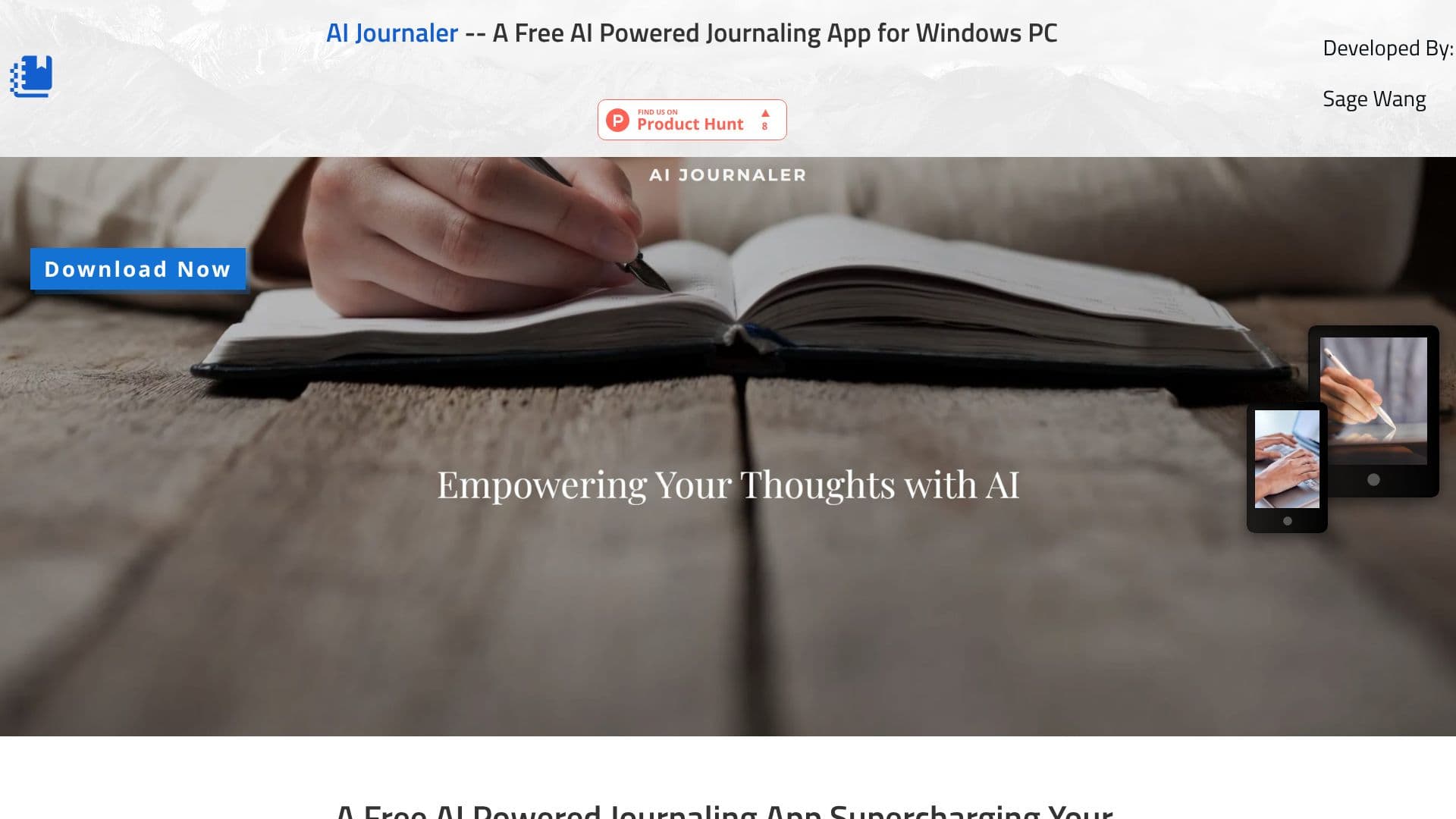 AI Journaler screenshot