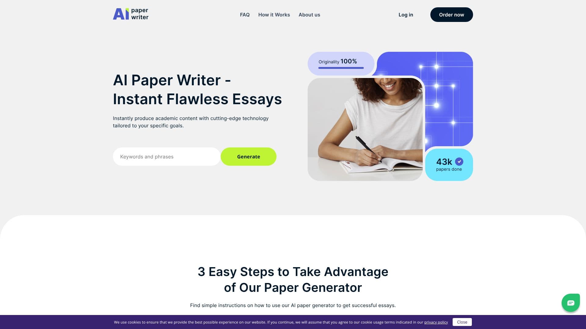 AI Paper Writer 스크린샷
