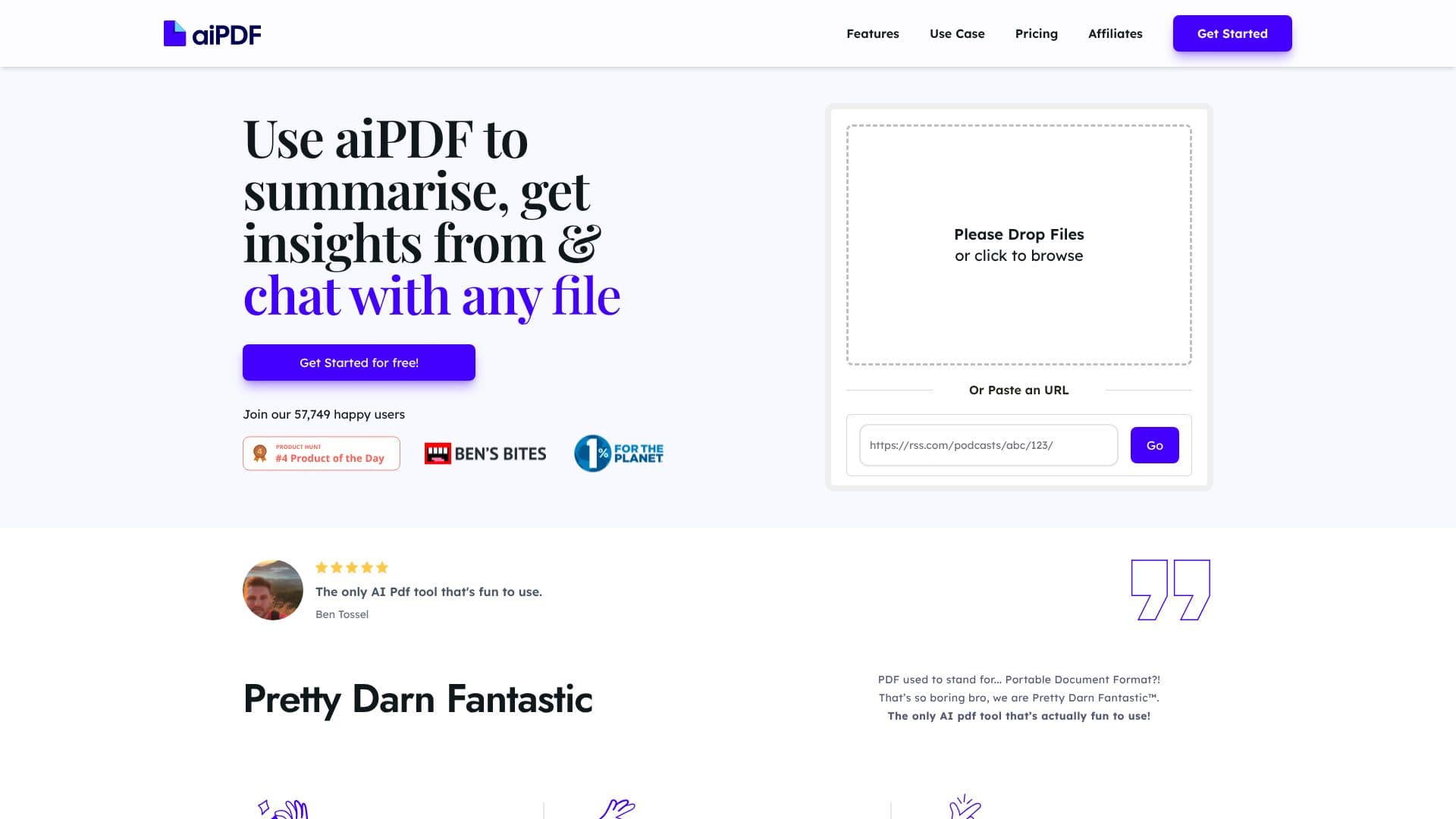 Screenshot von aiPDF