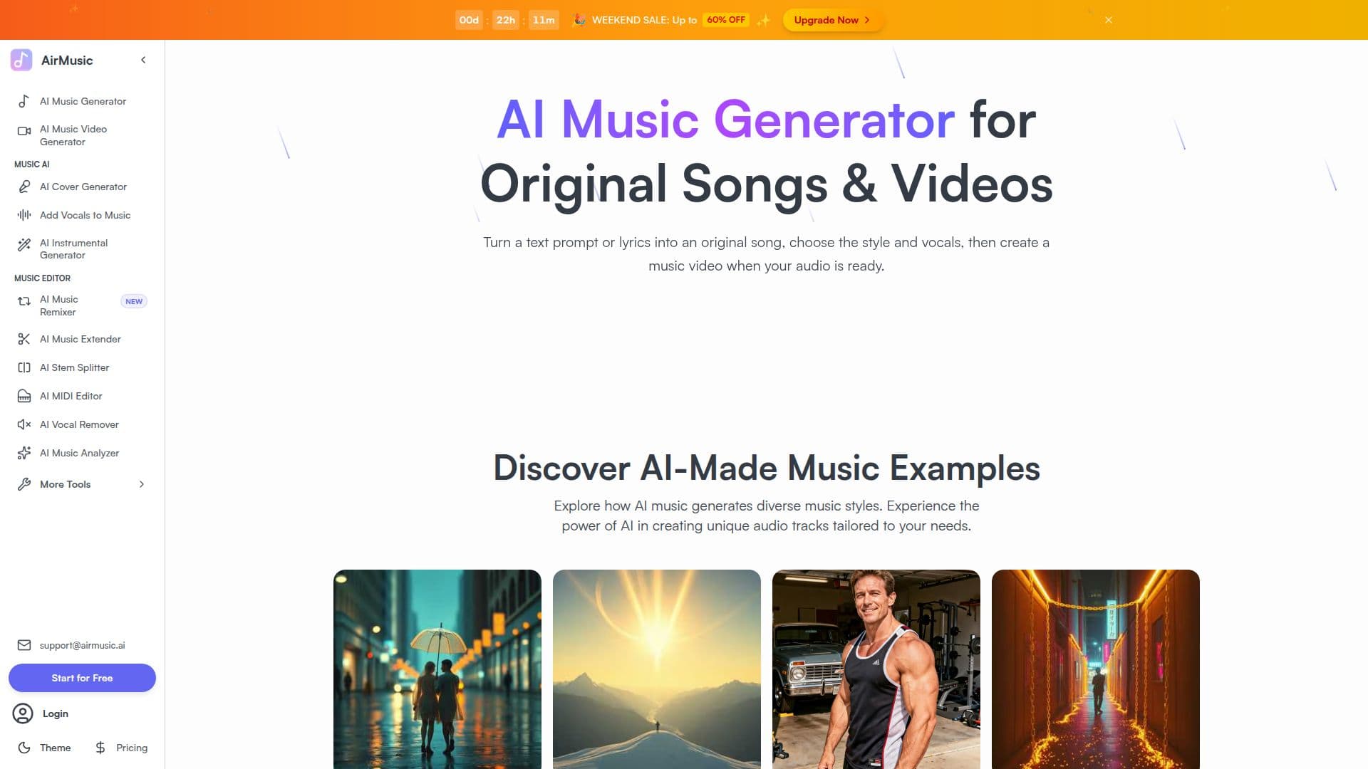 Screenshot von AirMusic