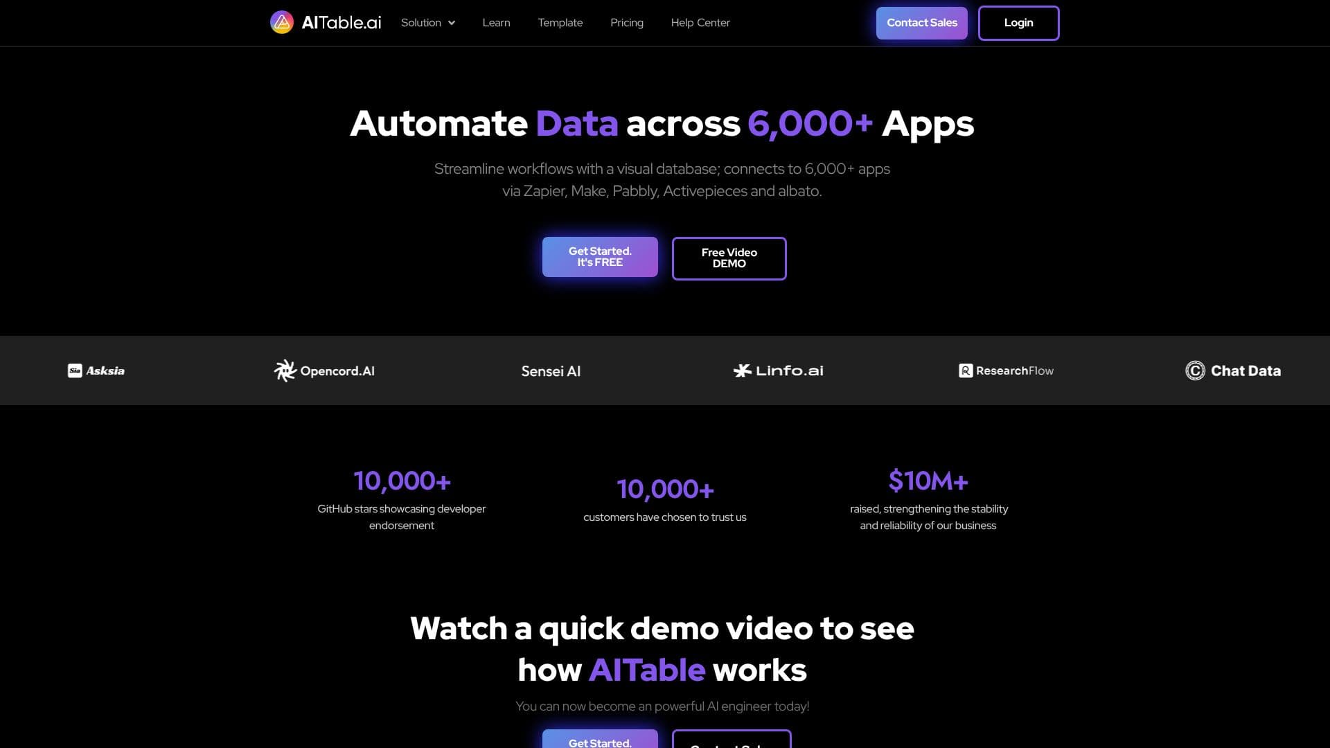 AITable.ai screenshot