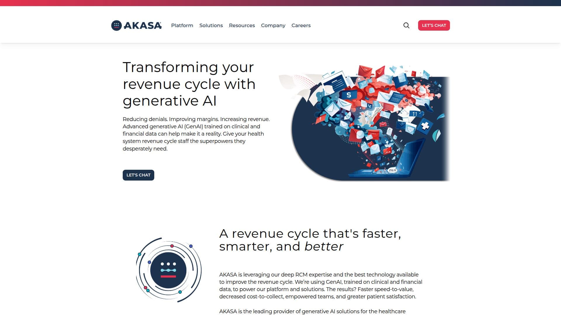 AKASA 의료 분야를 위한 생성적 AI screenshot
