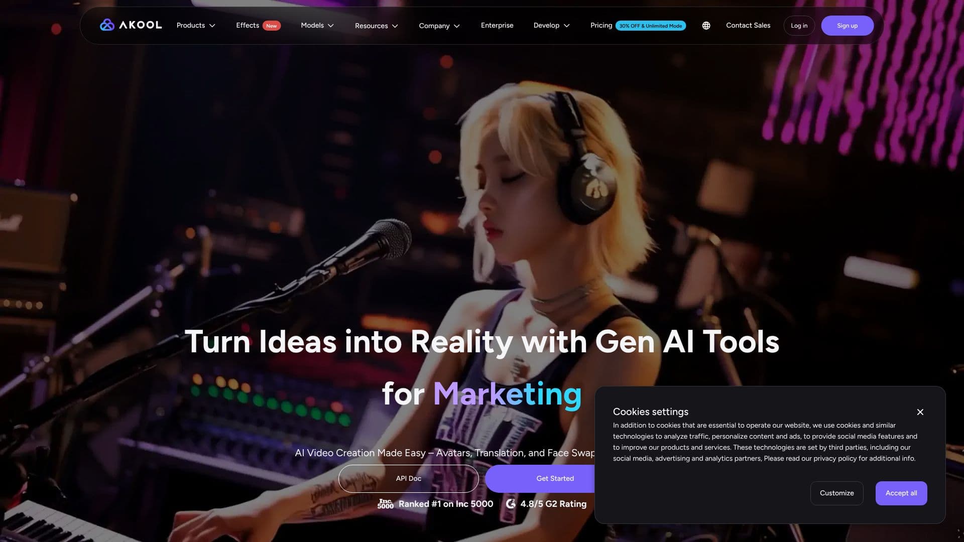 AKOOL AI Video Suite screenshot
