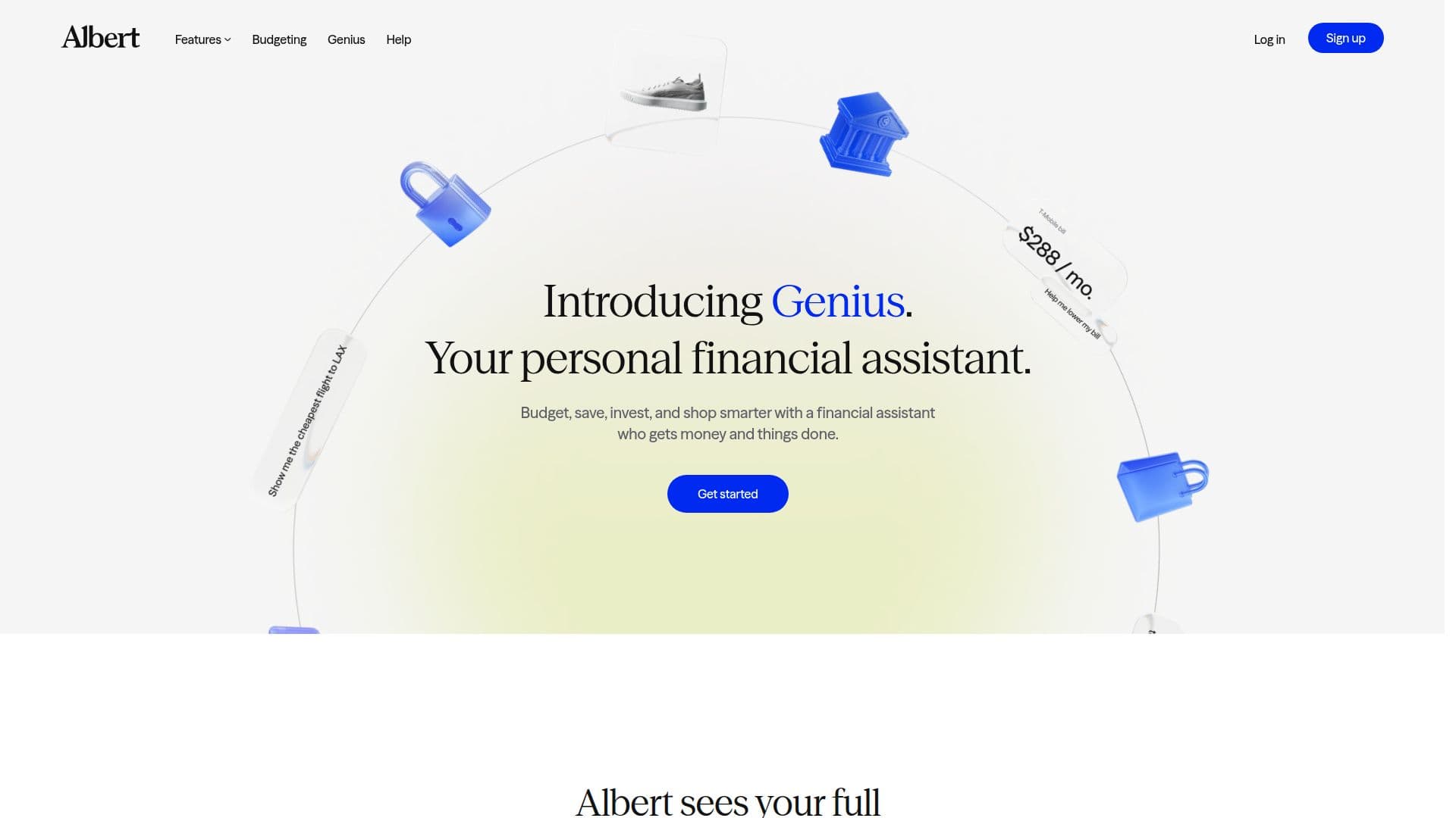 Albert (albert.com) screenshot