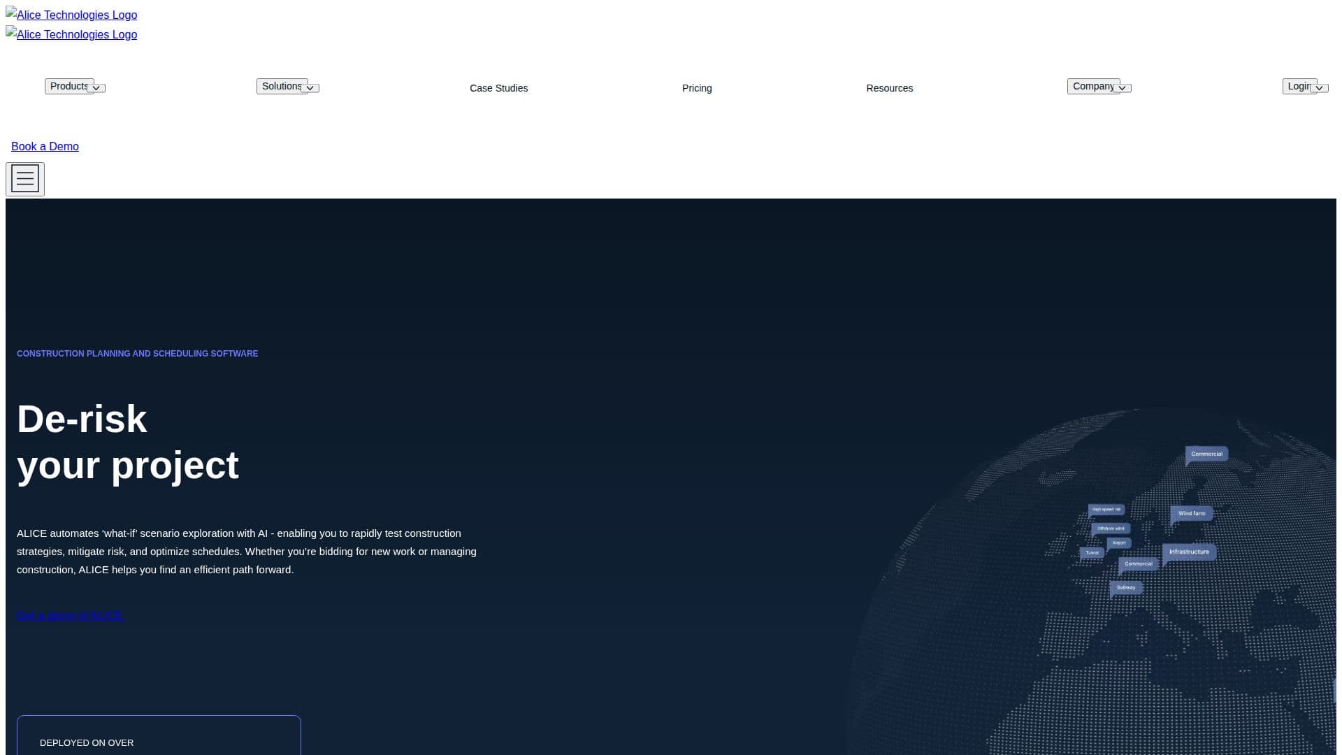 ALICE Technologies screenshot