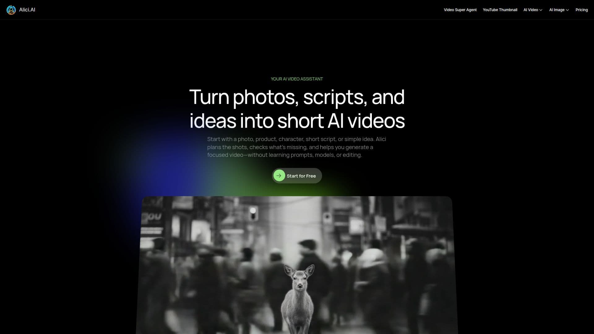 Alici AI Video Maker screenshot