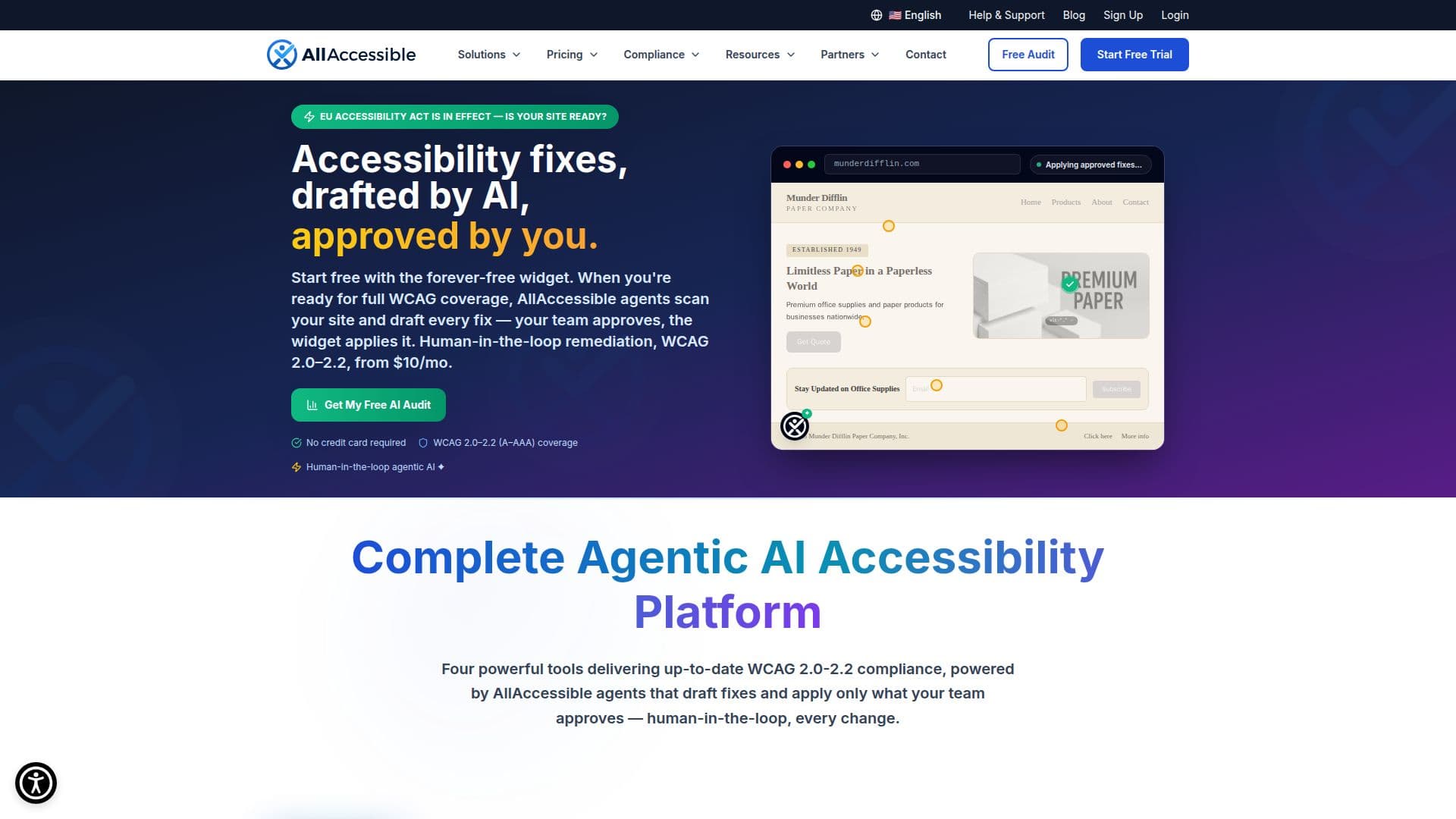 AllAccessible AI screenshot