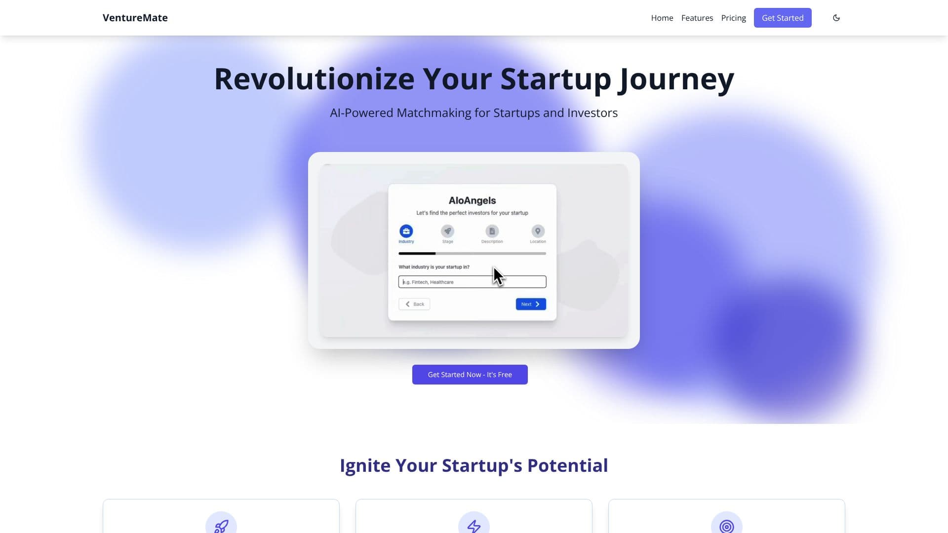 VentureMate AI 截图