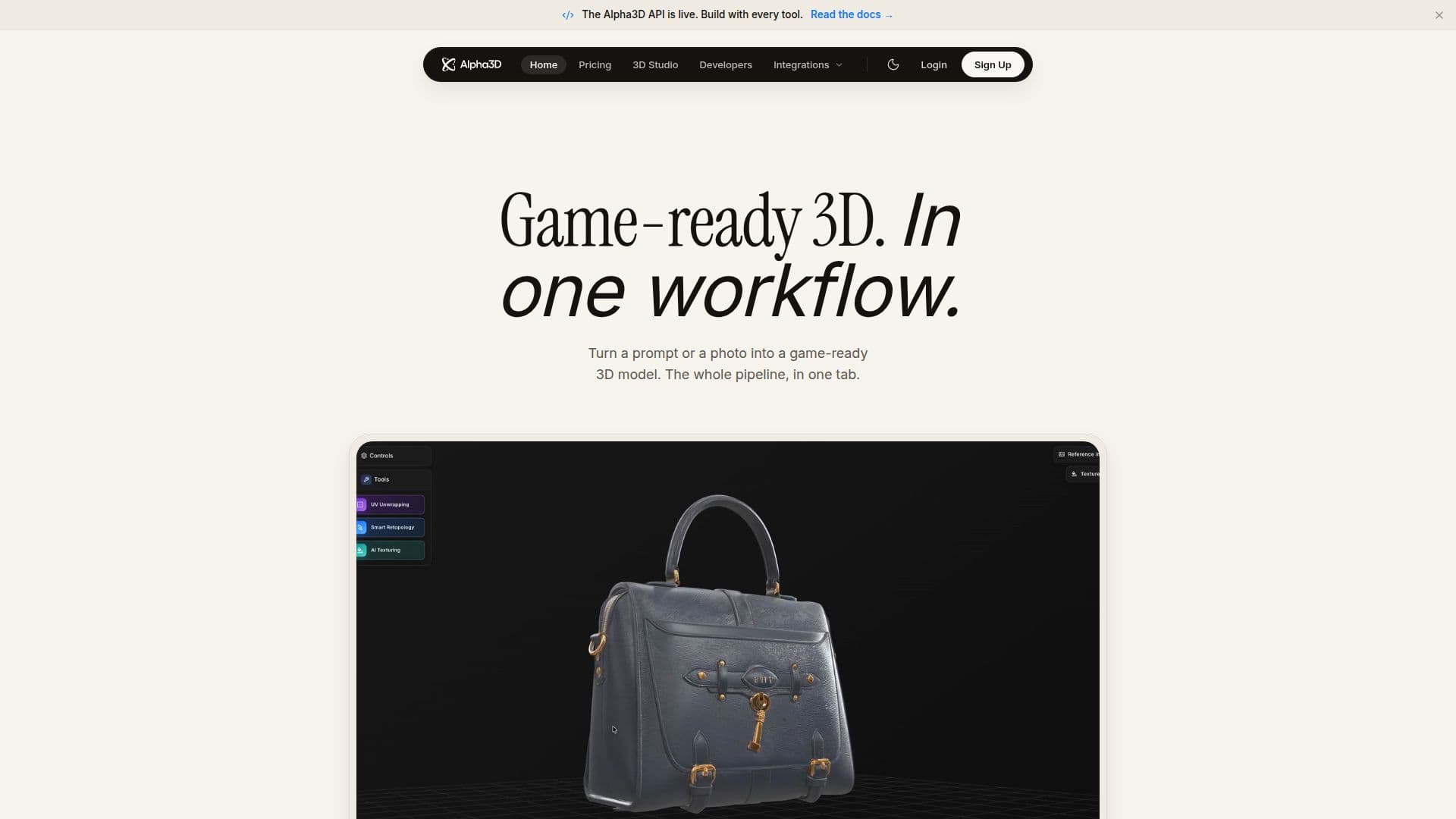 Alpha3D 스크린샷