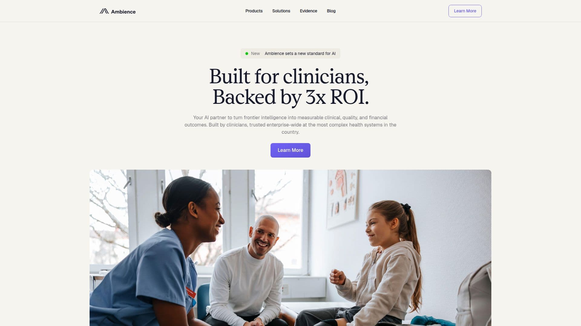 Capture d’écran de Ambience Healthcare
