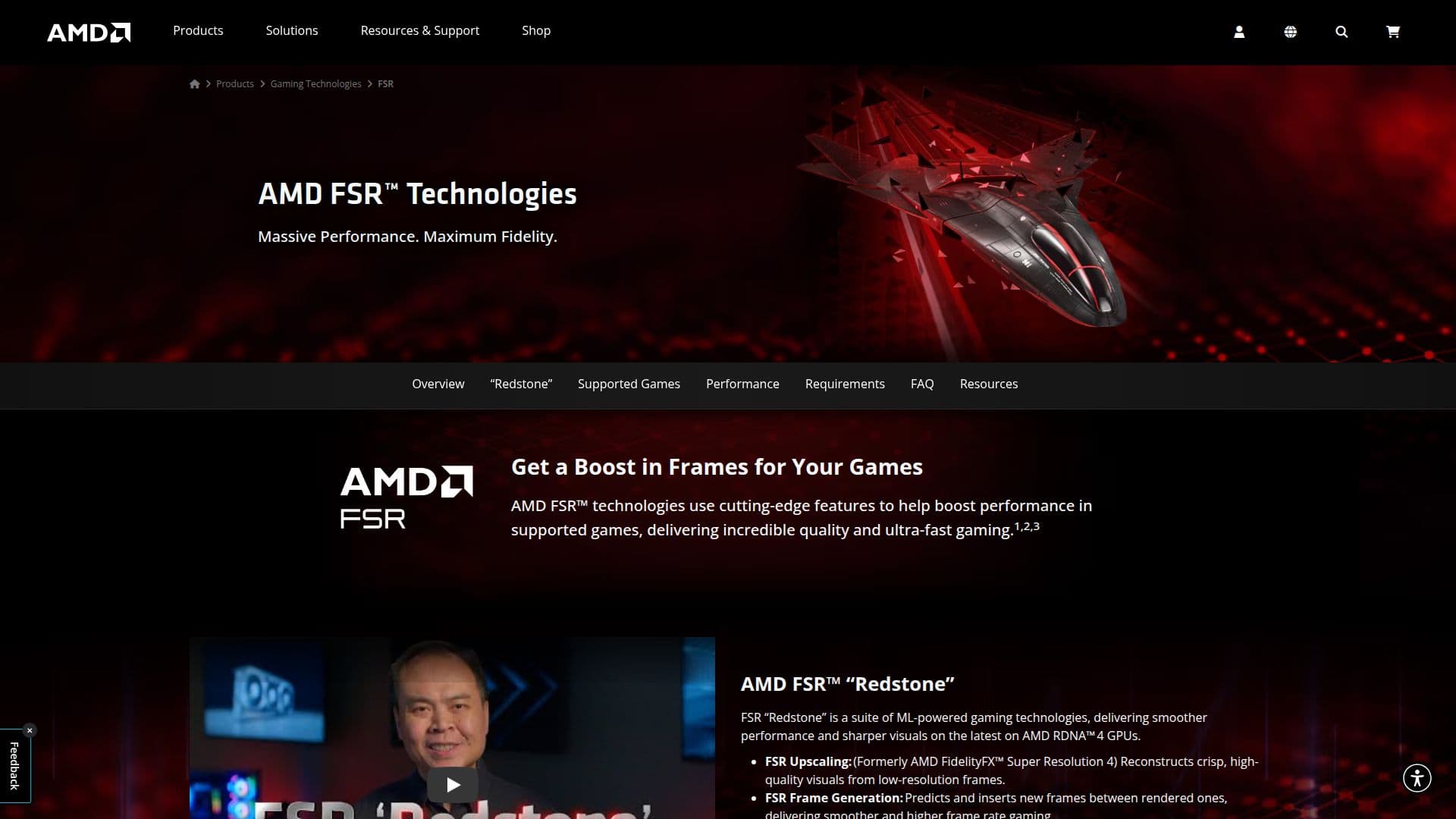 AMD FSR 4 screenshot