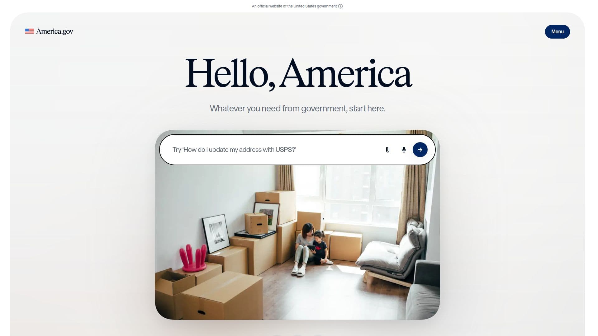 America.gov screenshot