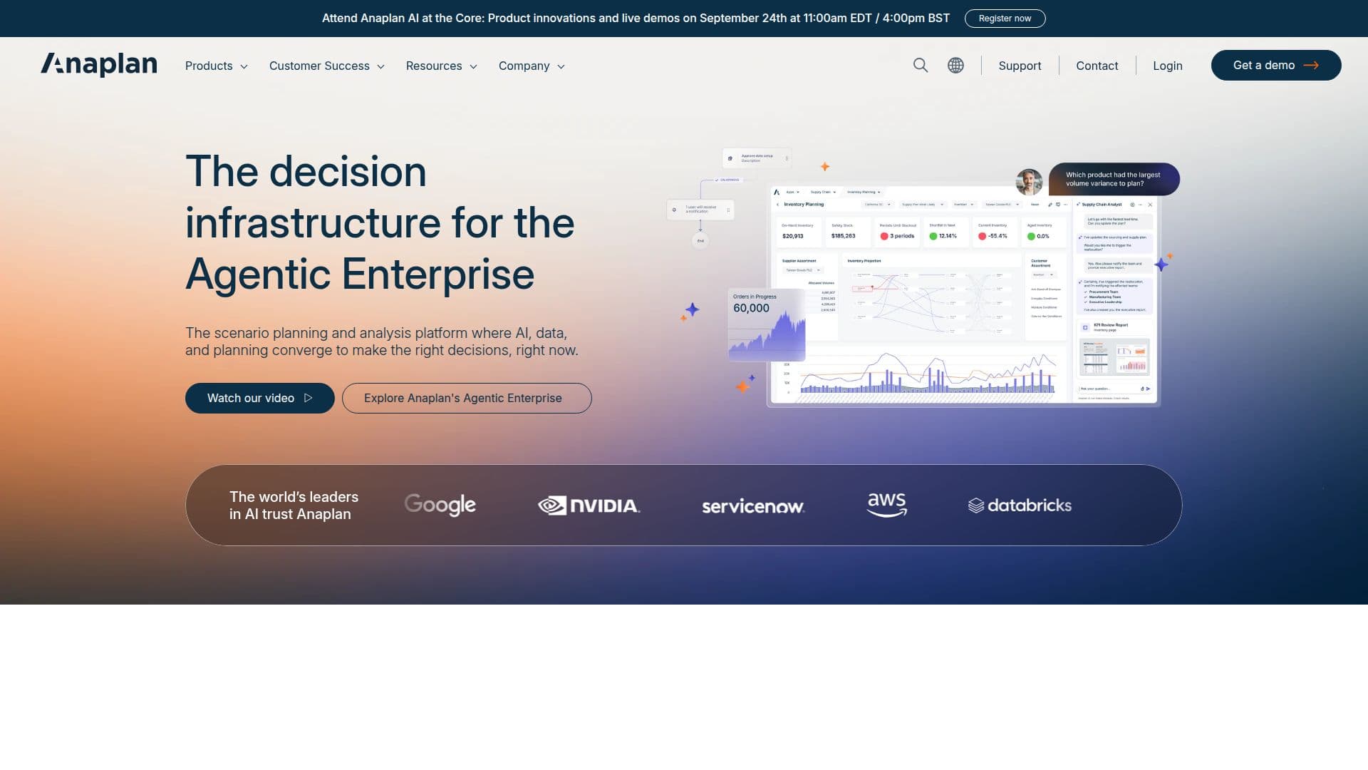 Anaplan screenshot