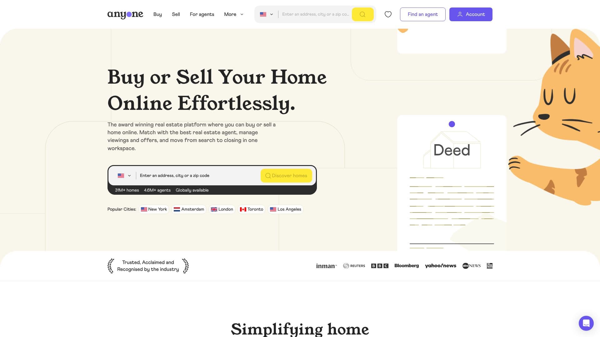 Anyone.com screenshot
