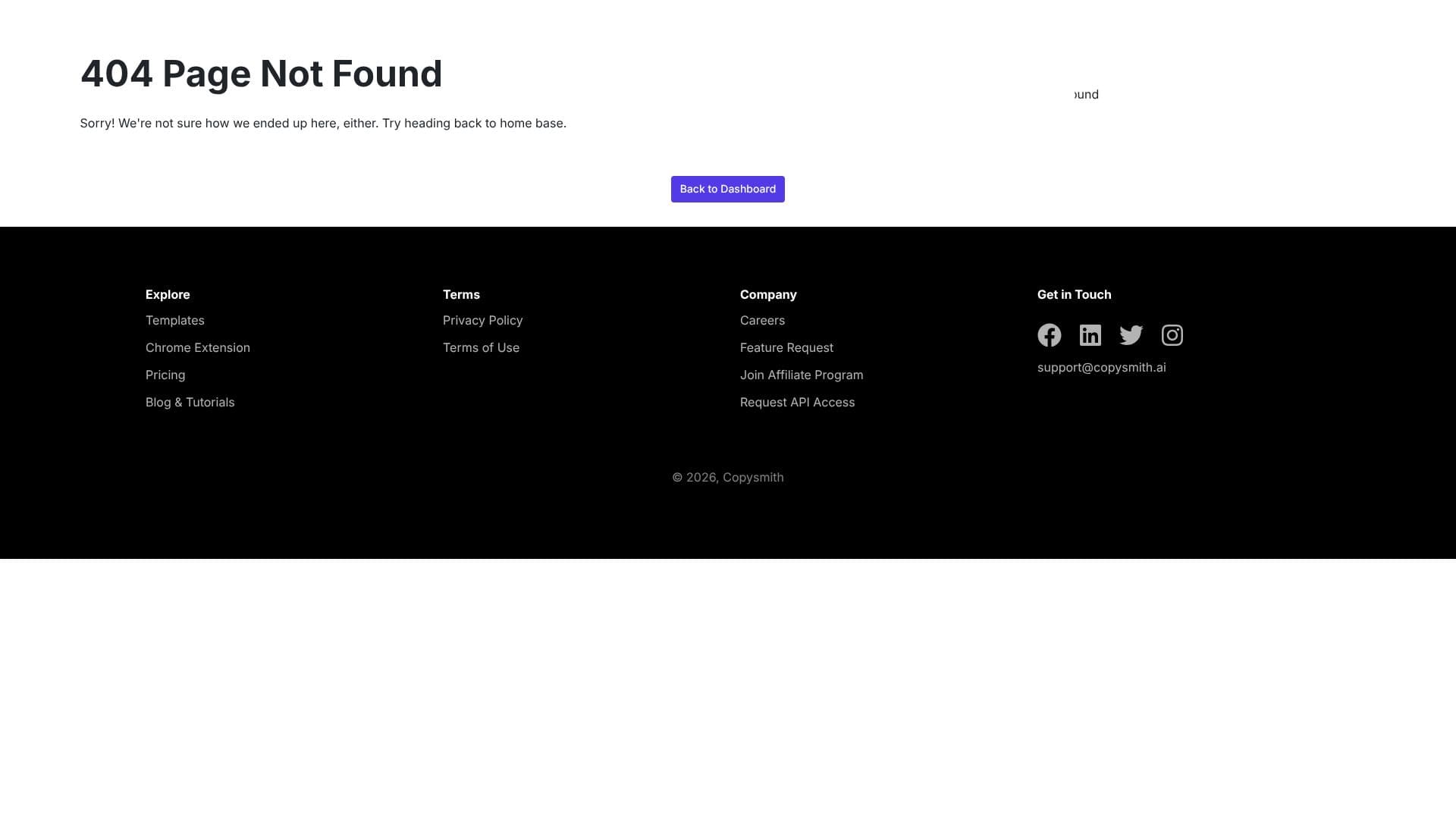 Screenshot von Copysmith AI Copywriter