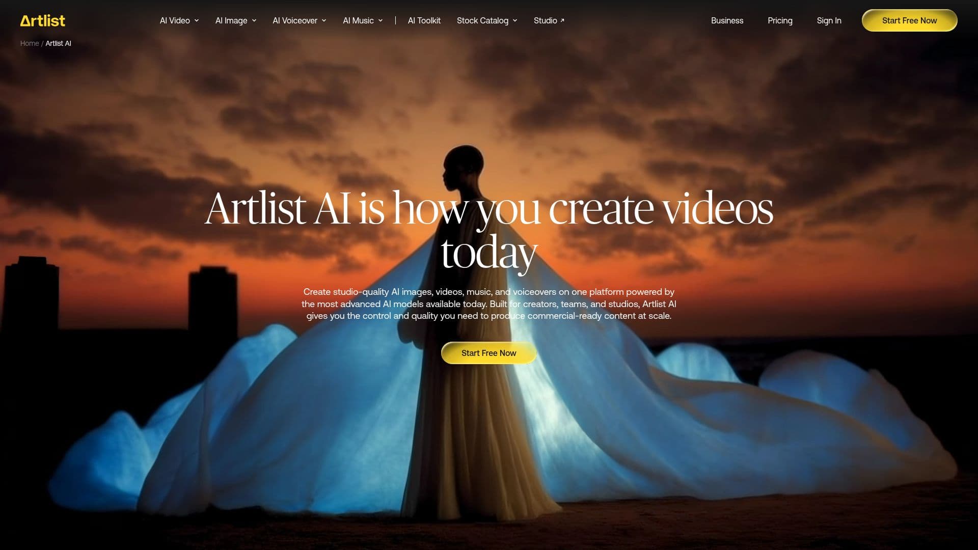لقطة شاشة لـ Artlist
