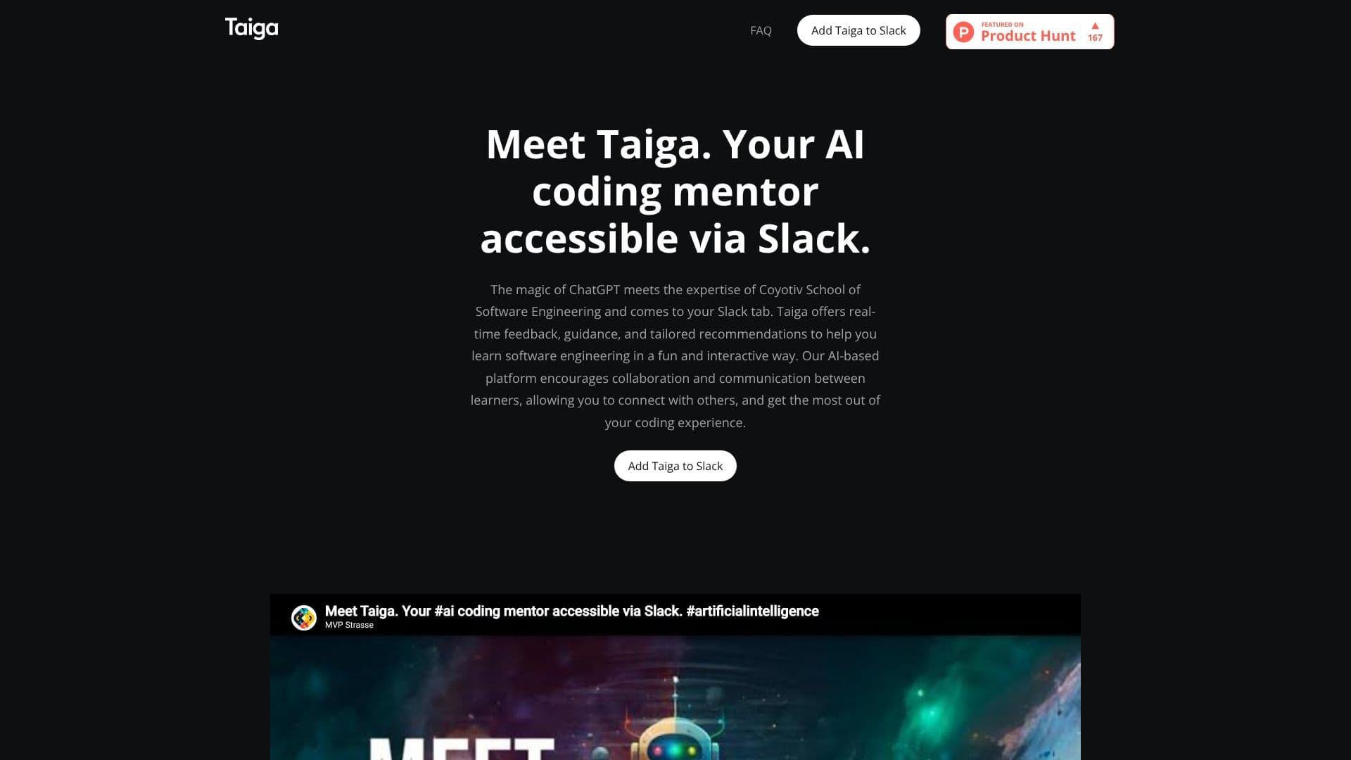 Taiga screenshot