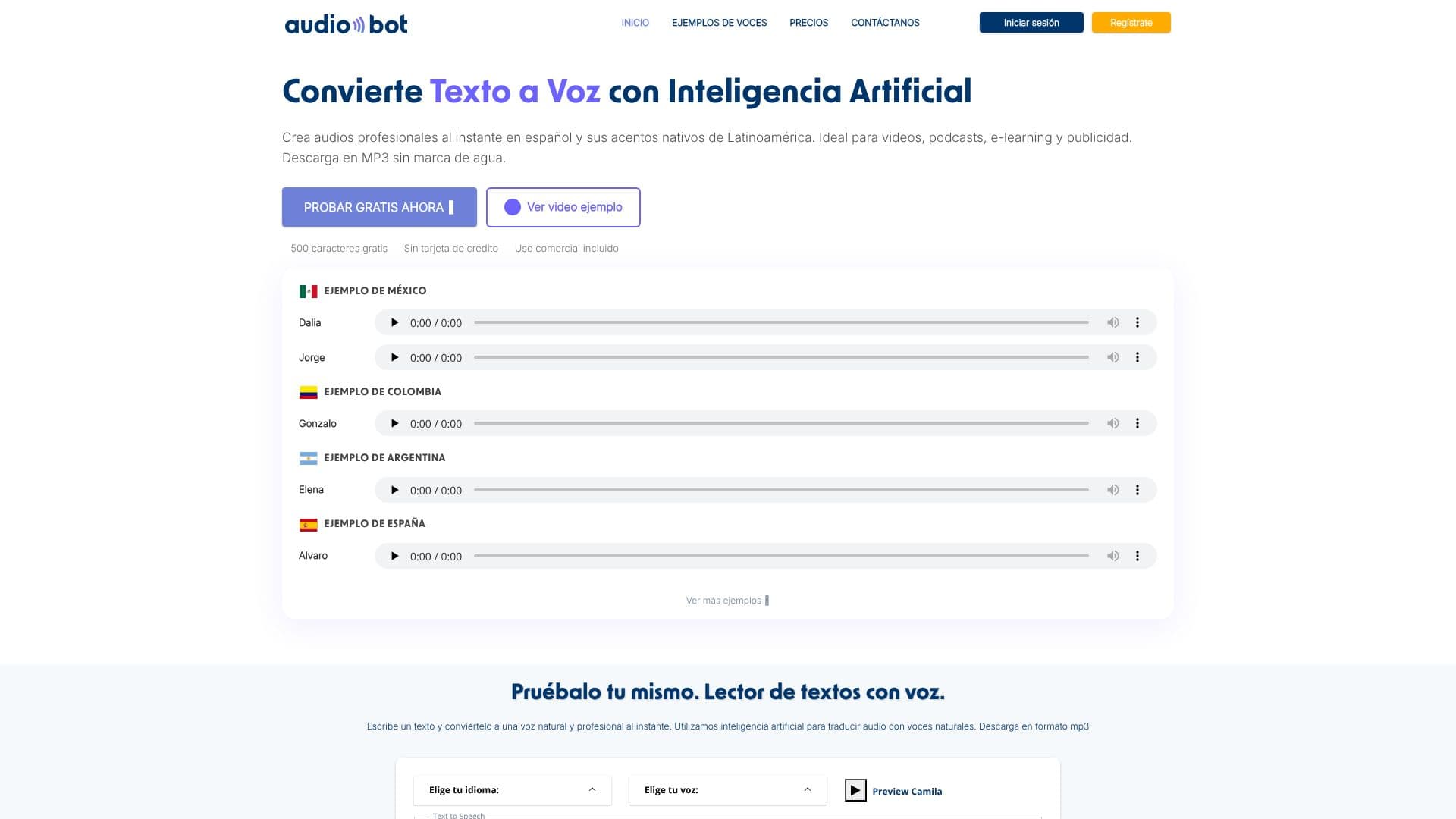 Capture d’écran de AudioBot