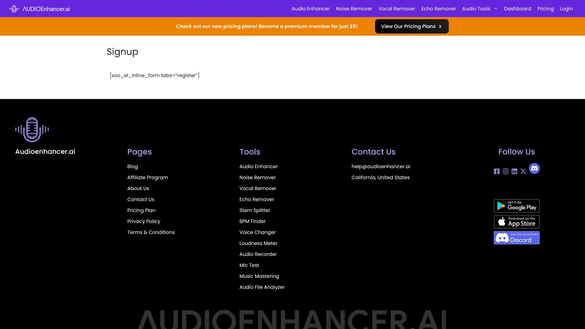 Audio Enhancer screenshot