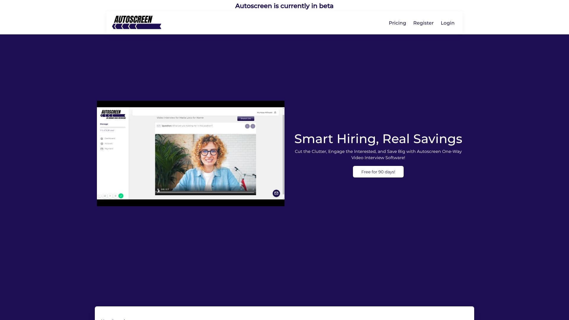 Autoscreen screenshot