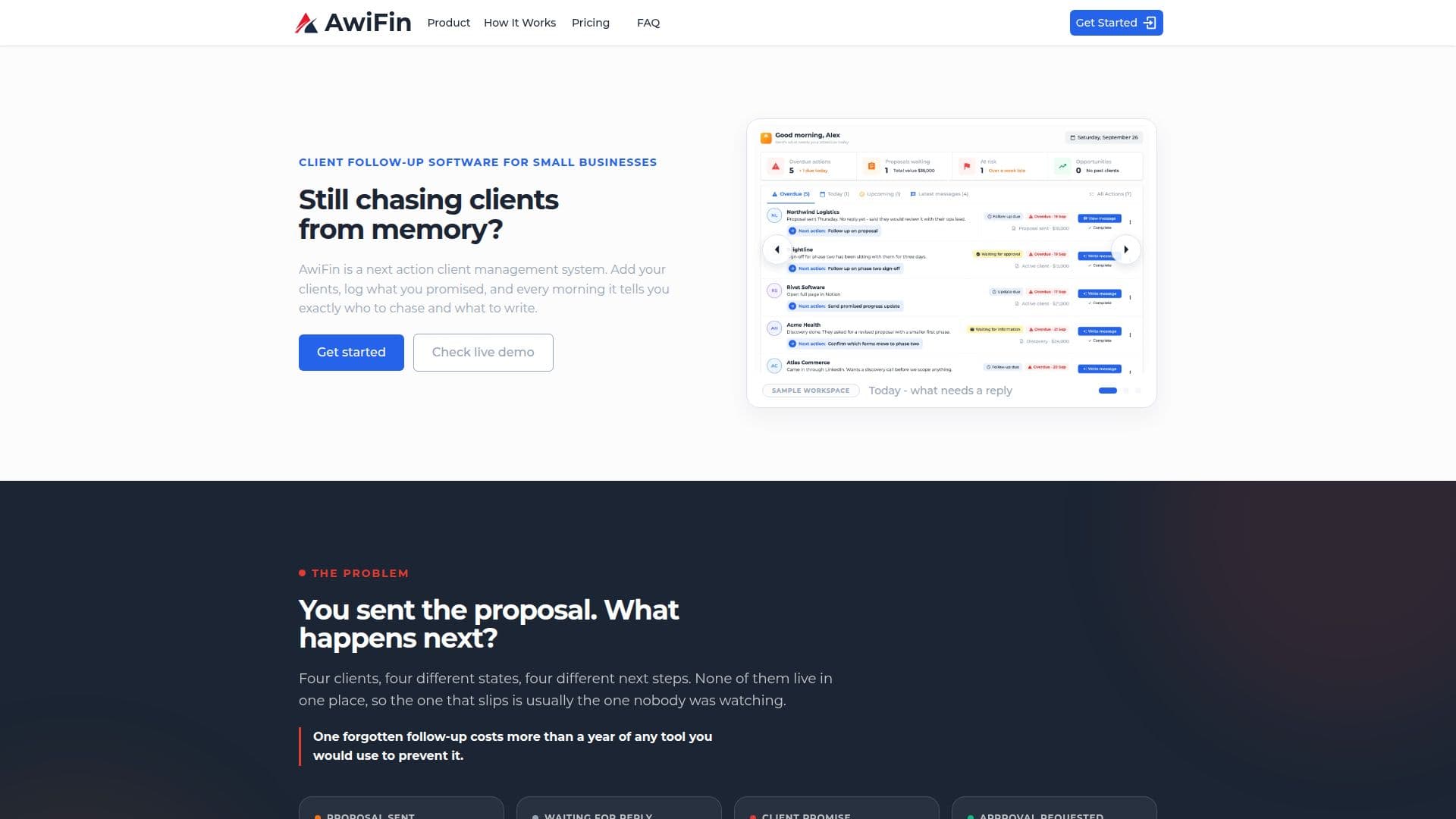AwiFin screenshot