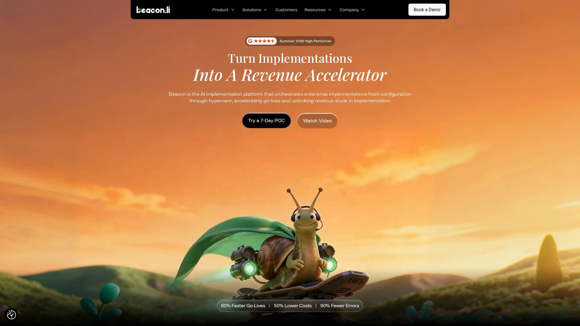 Beacon AI Orchestration Platform screenshot