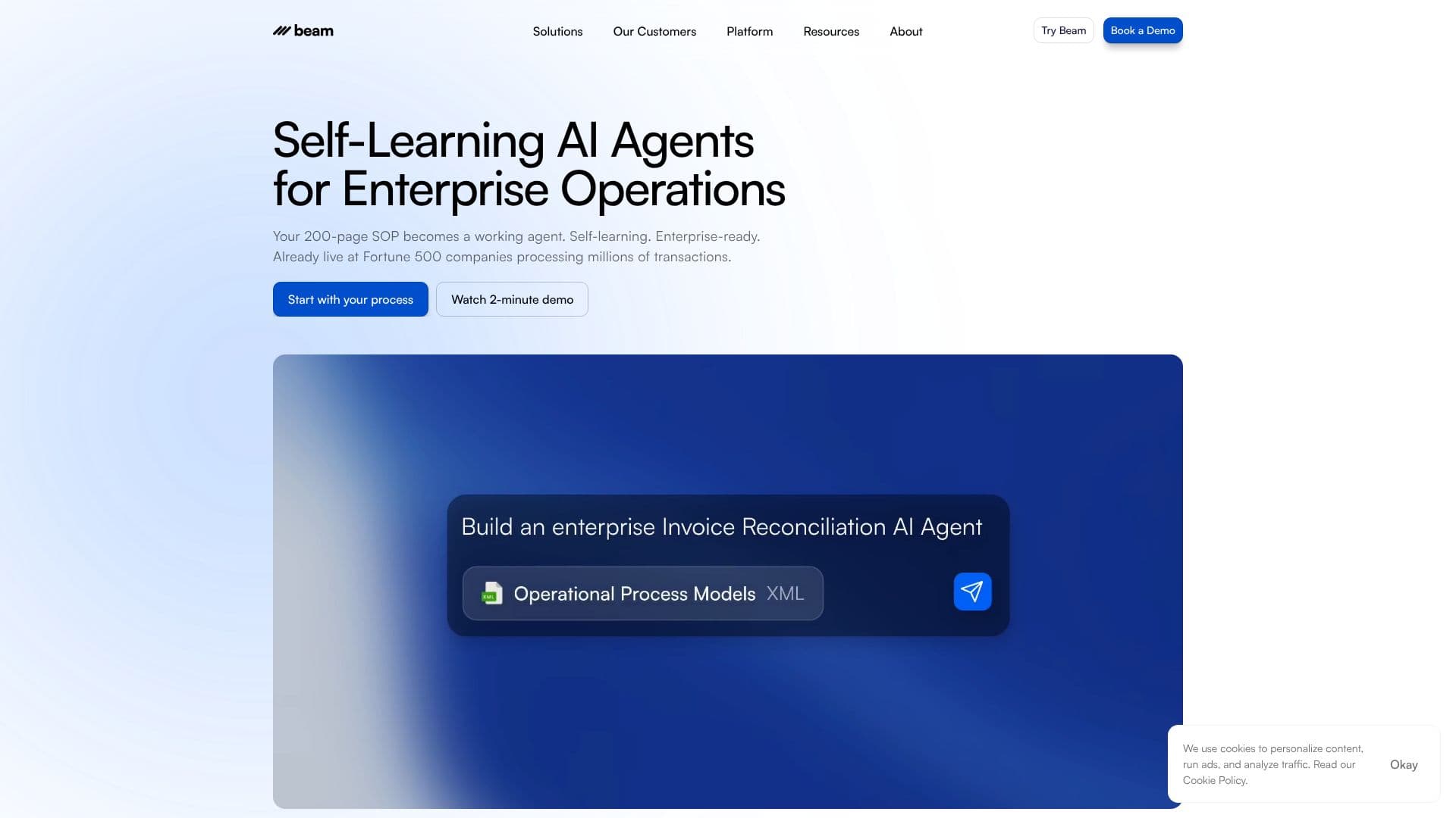 Beam AI: Agentic Automation Platform screenshot