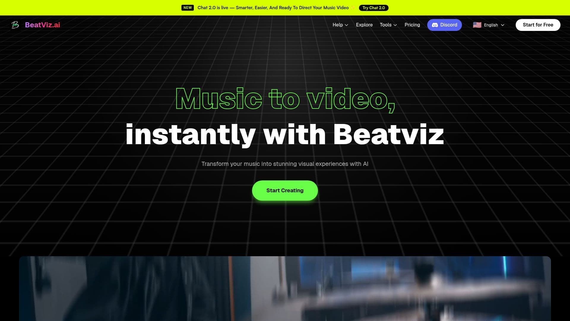 Capture d’écran de BeatViz
