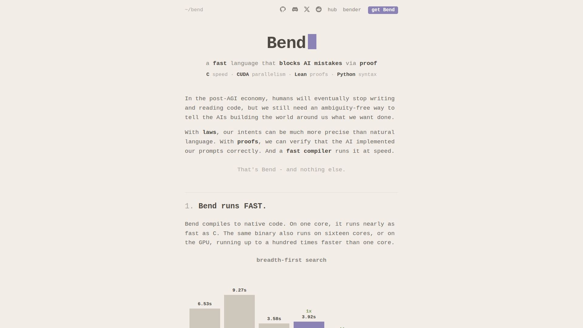 Bend screenshot