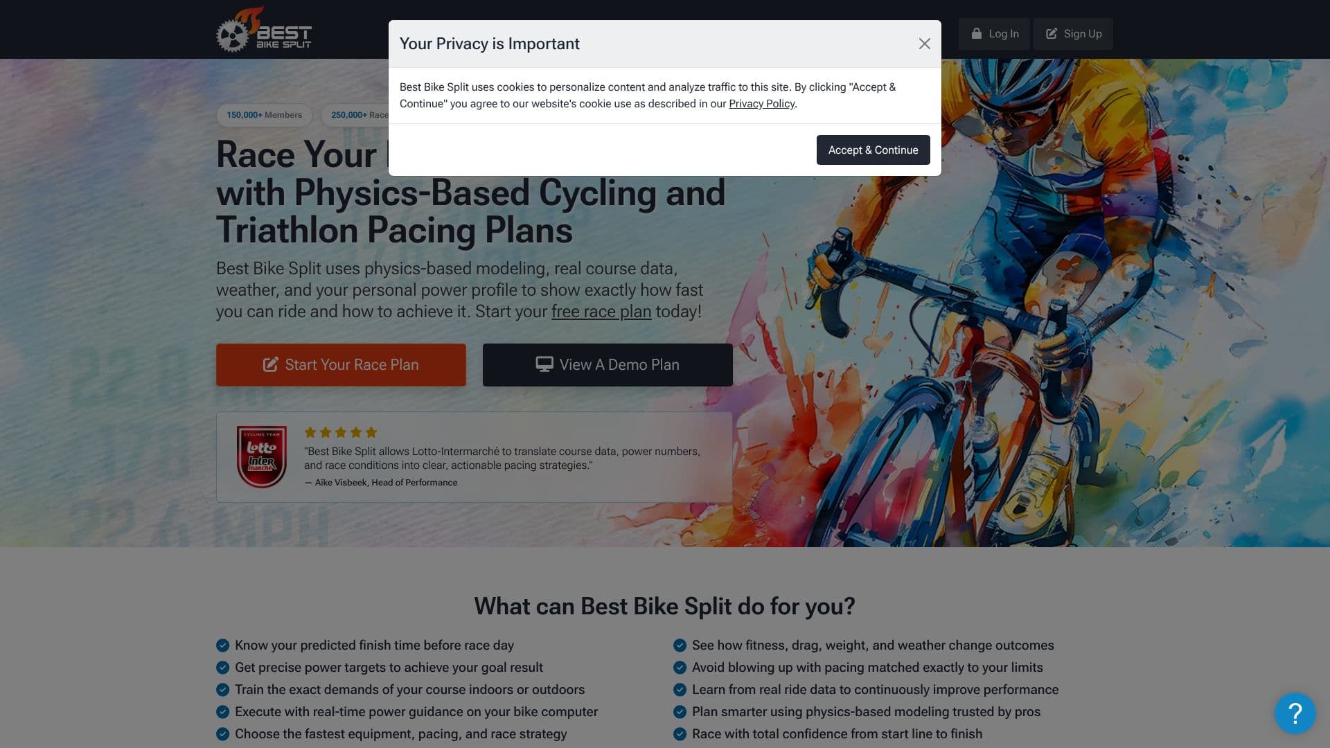 Best Bike Split 截图