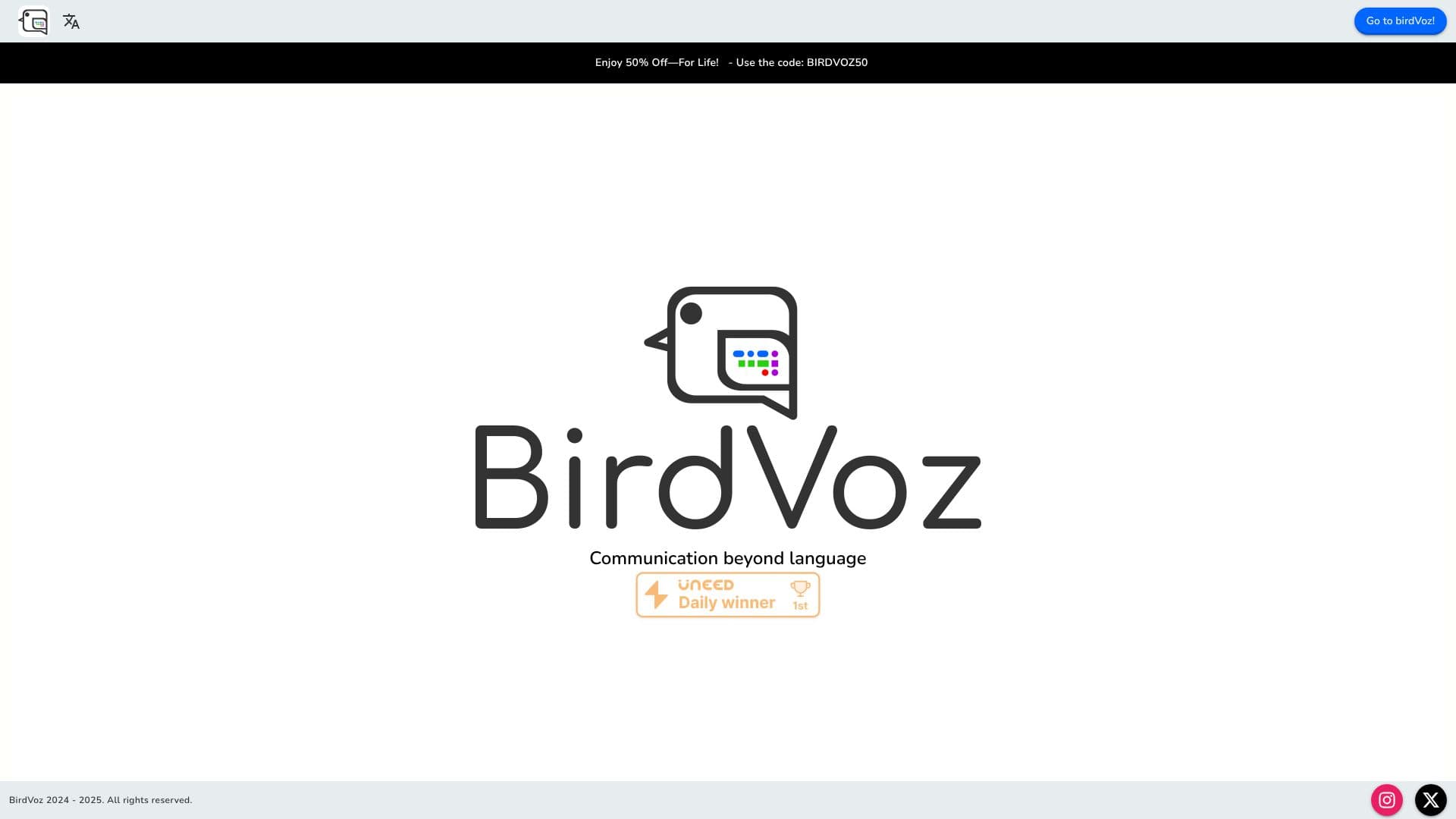 لقطة شاشة لـ BirdVoz