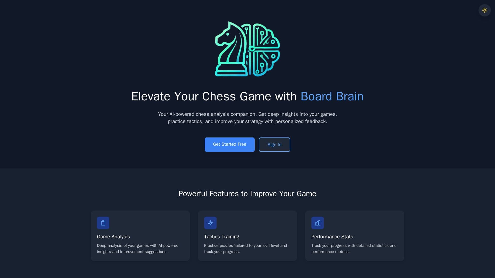 Screenshot von Board Brain