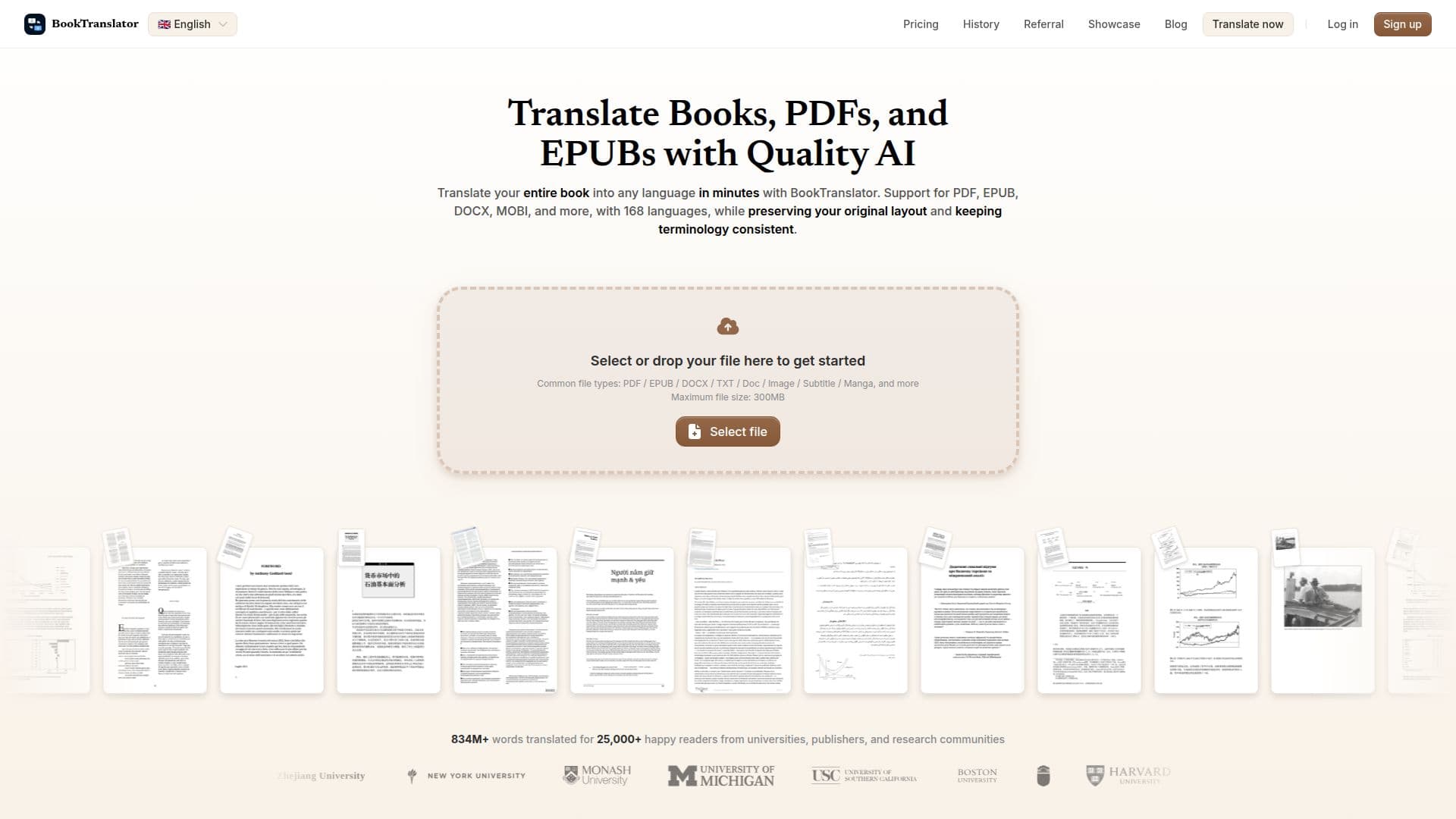 BookTranslator のスクリーンショット