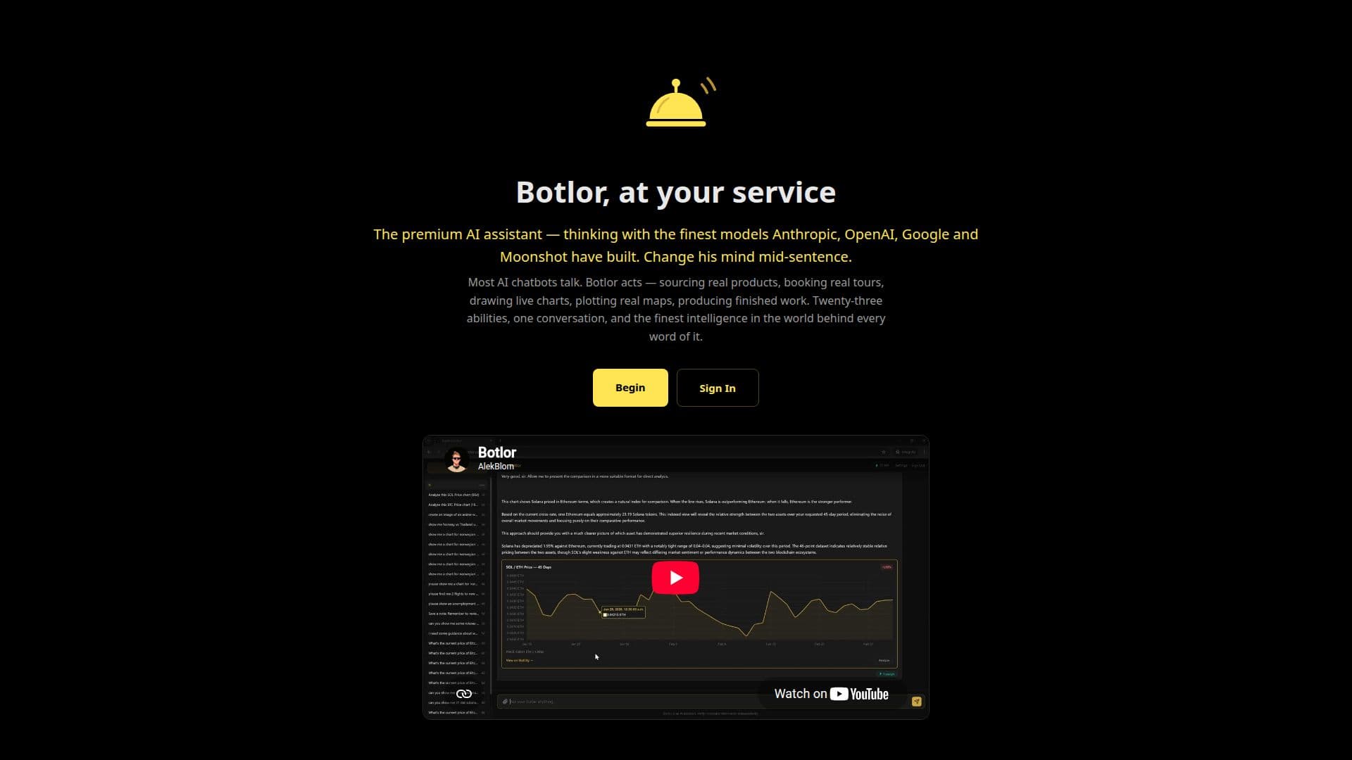 Screenshot von Botlor