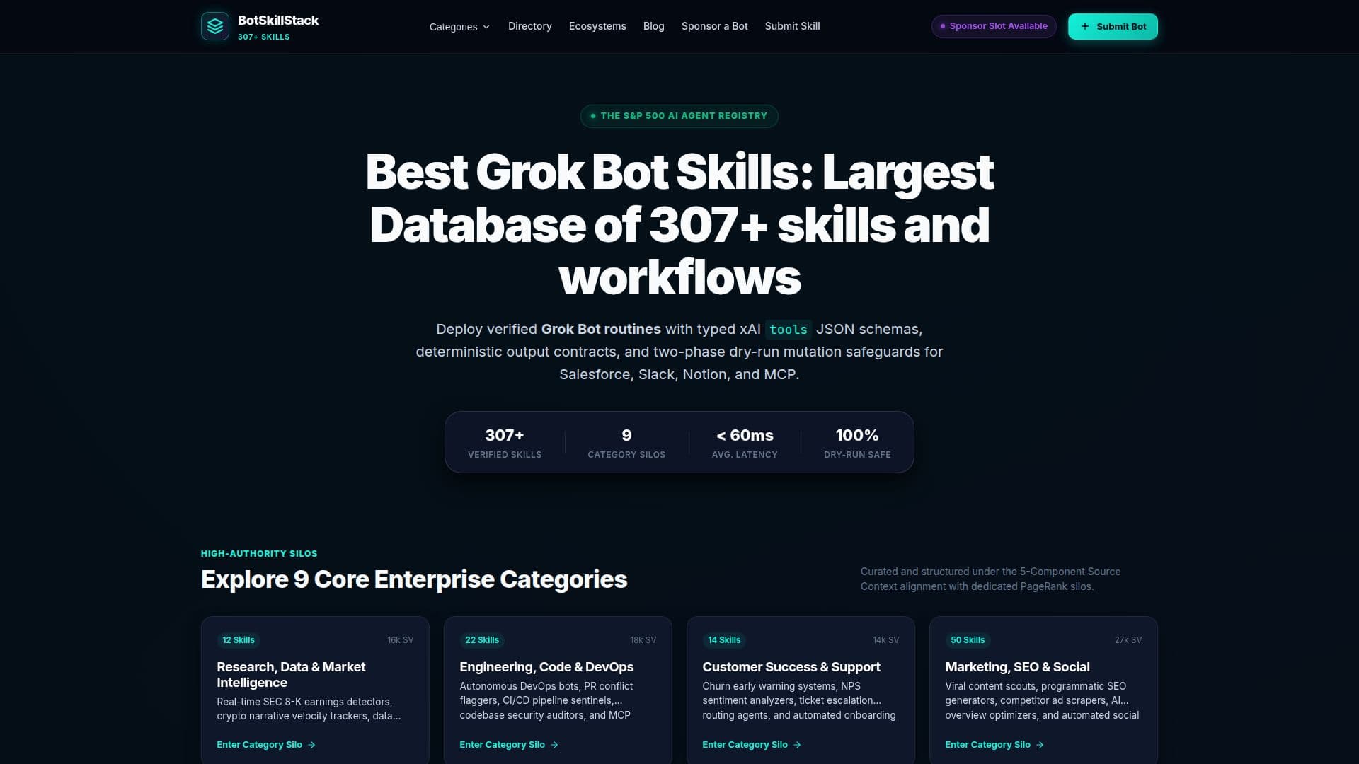 BotSkillsStack screenshot