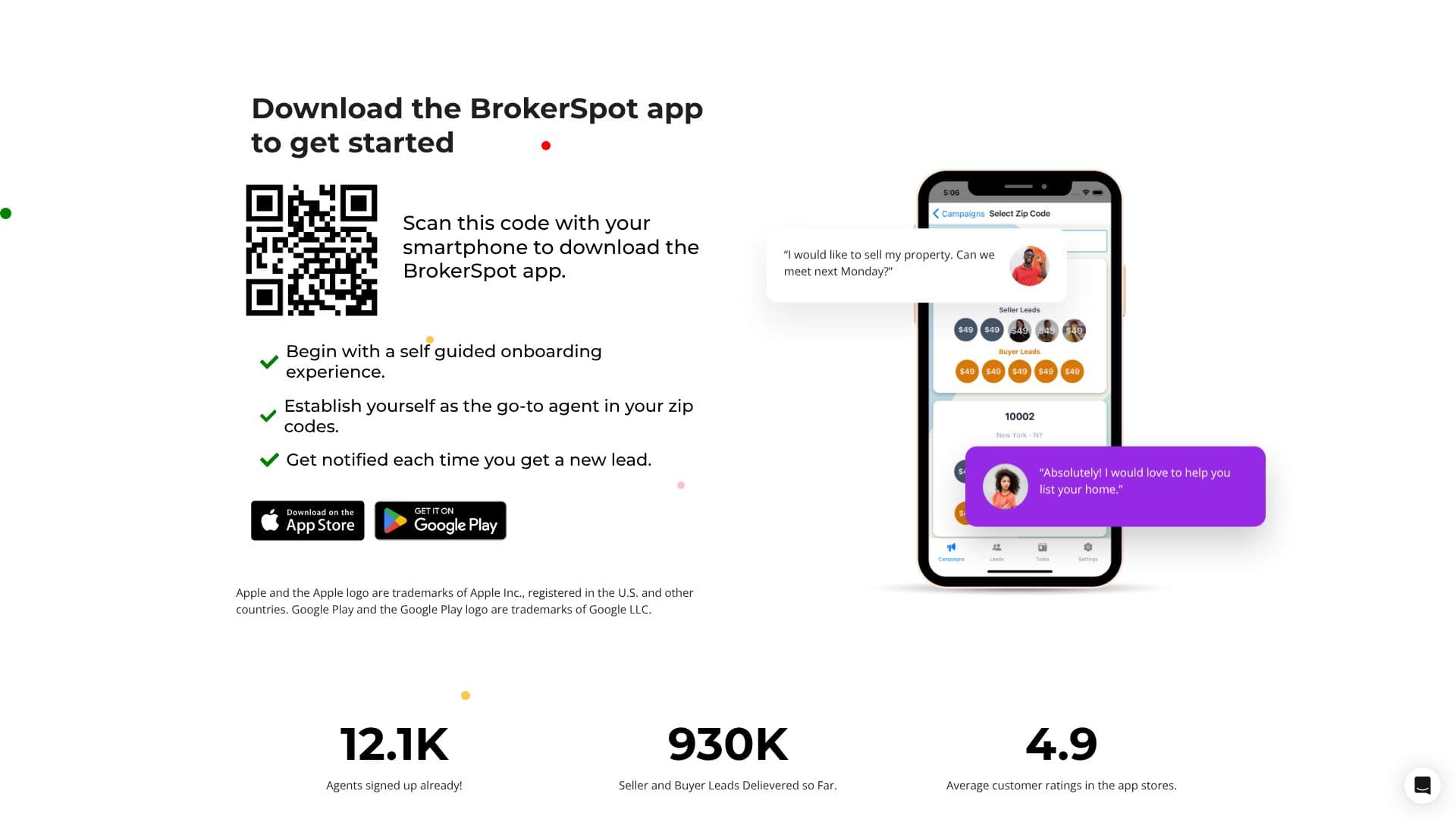 BrokerSpot - Lead Generation screenshot