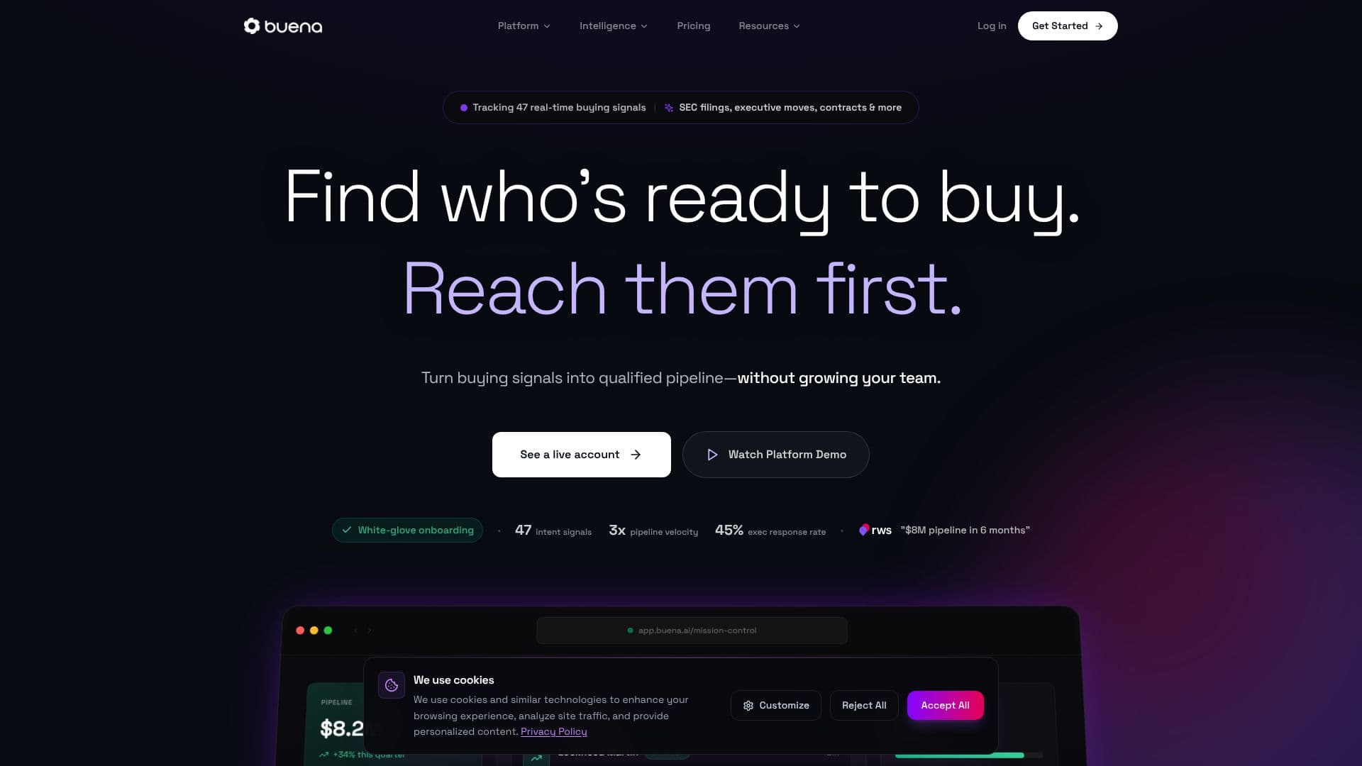 لقطة شاشة لـ Buena AI
