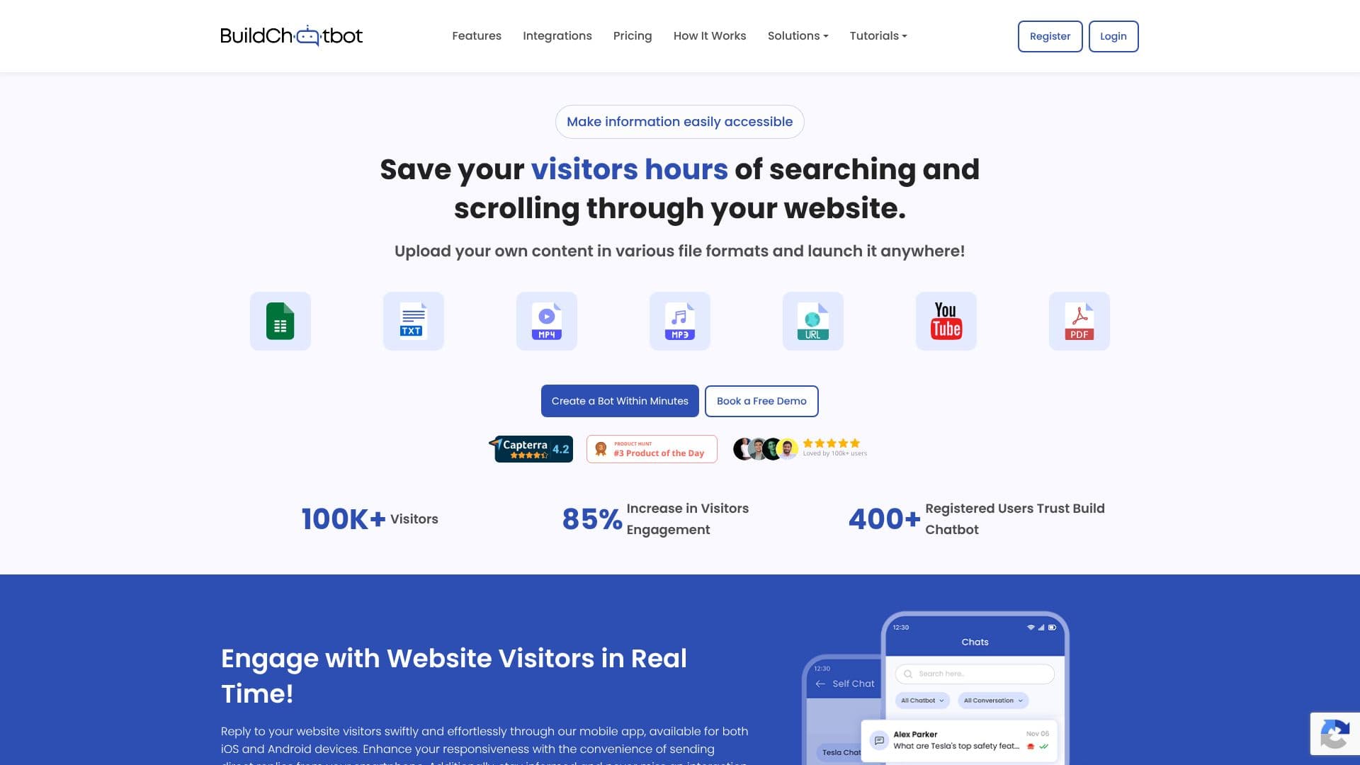 Build Chatbot screenshot