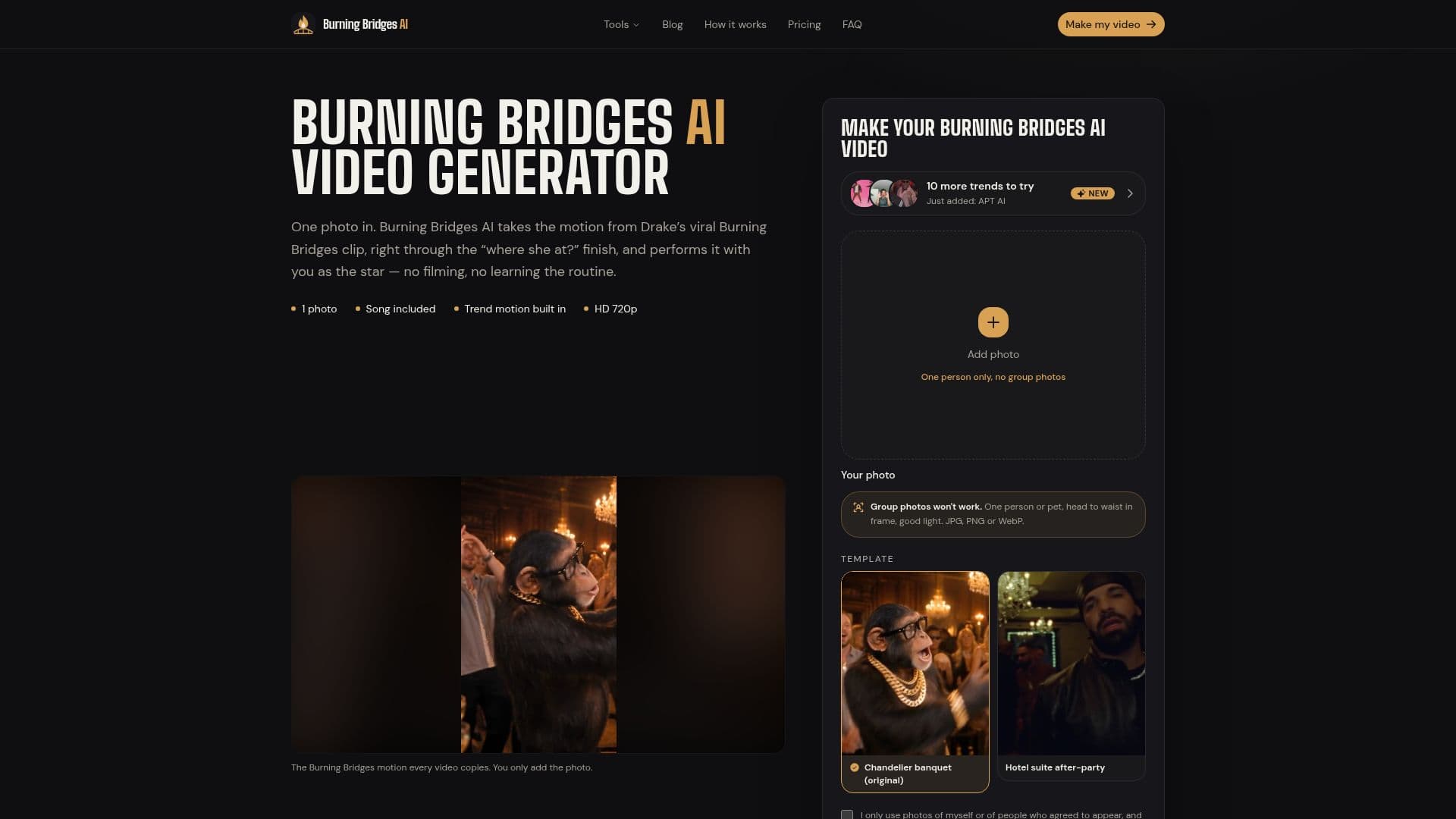 Burning Bridges AI screenshot